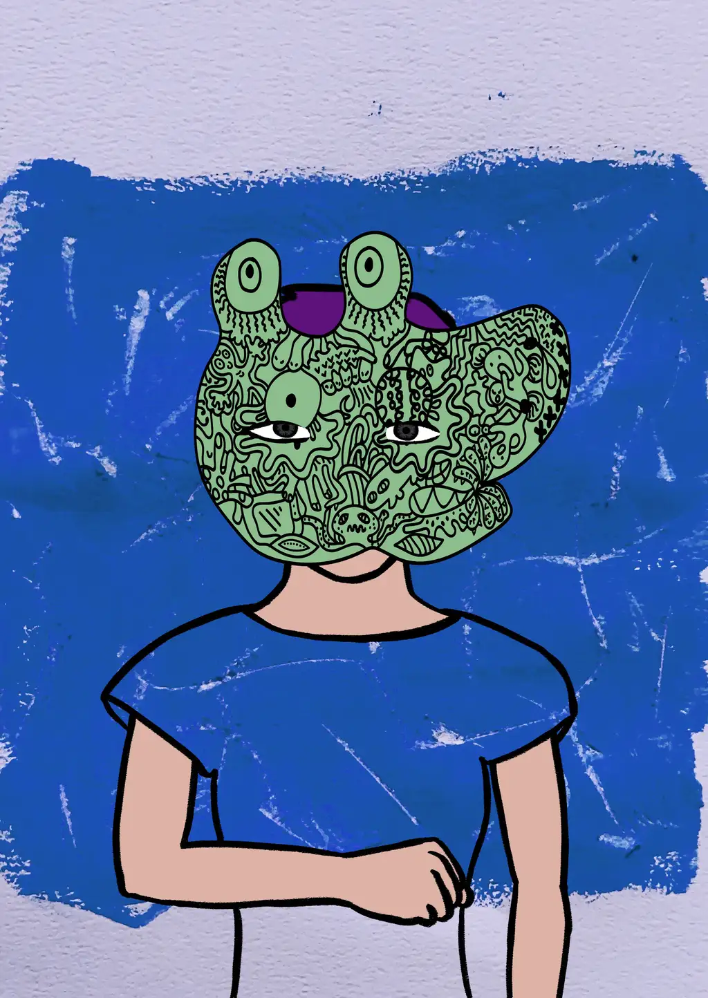 QAnon Shaman — Hashmask #11901