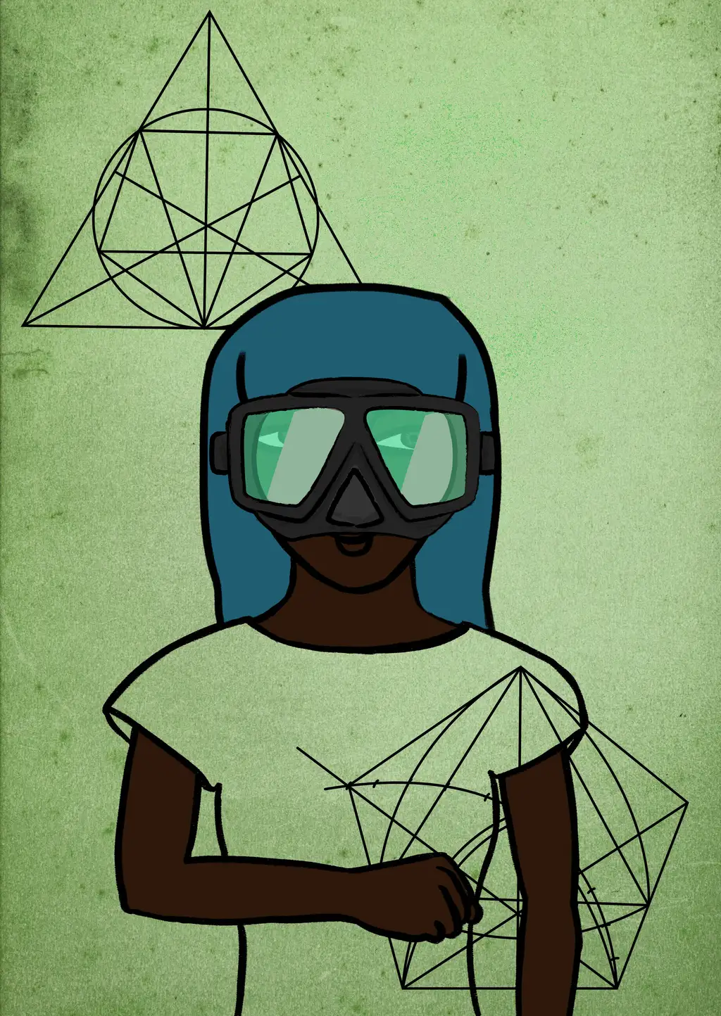 Aquamarine — Hashmask #11952