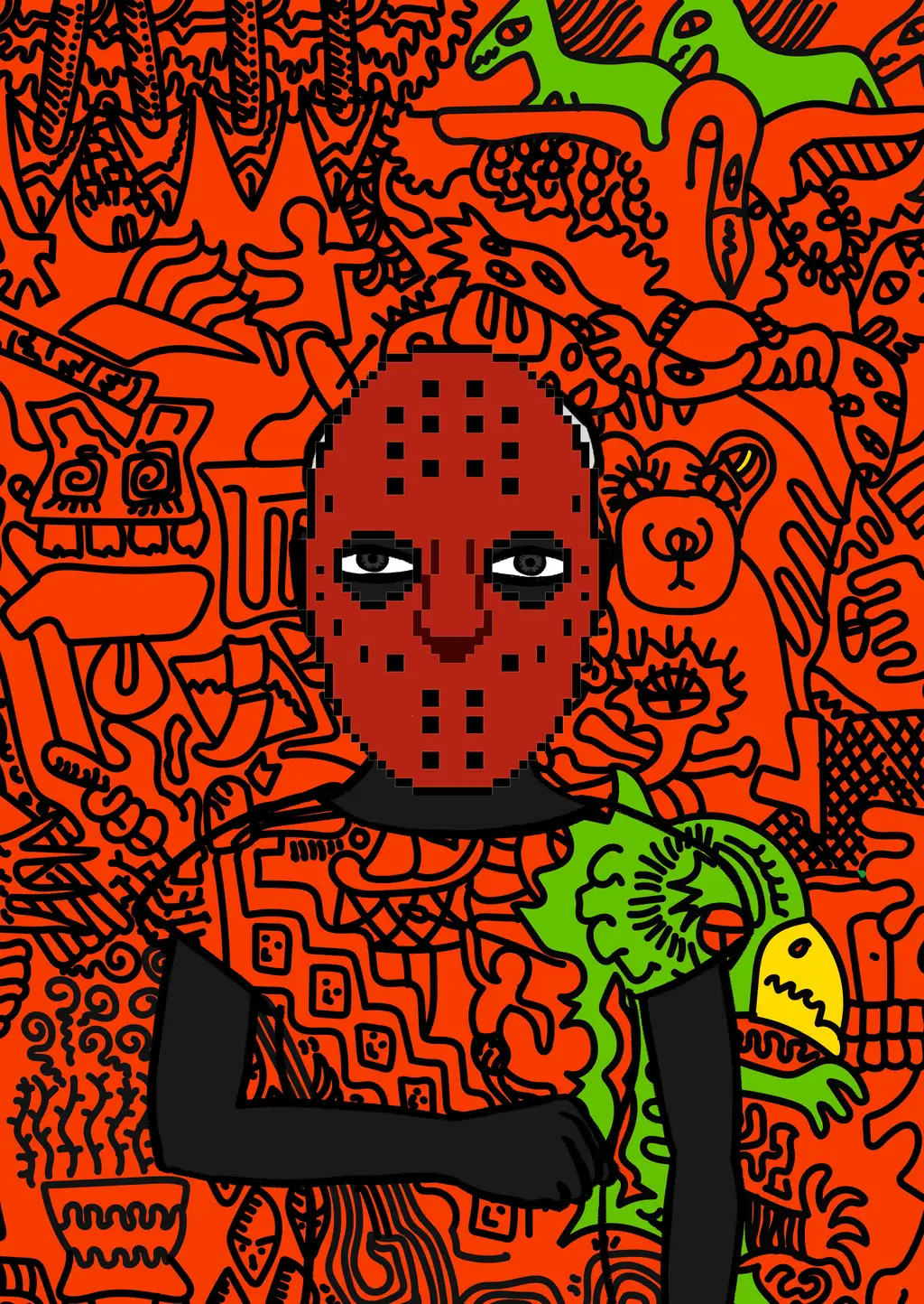 Momo — Hashmask #11957