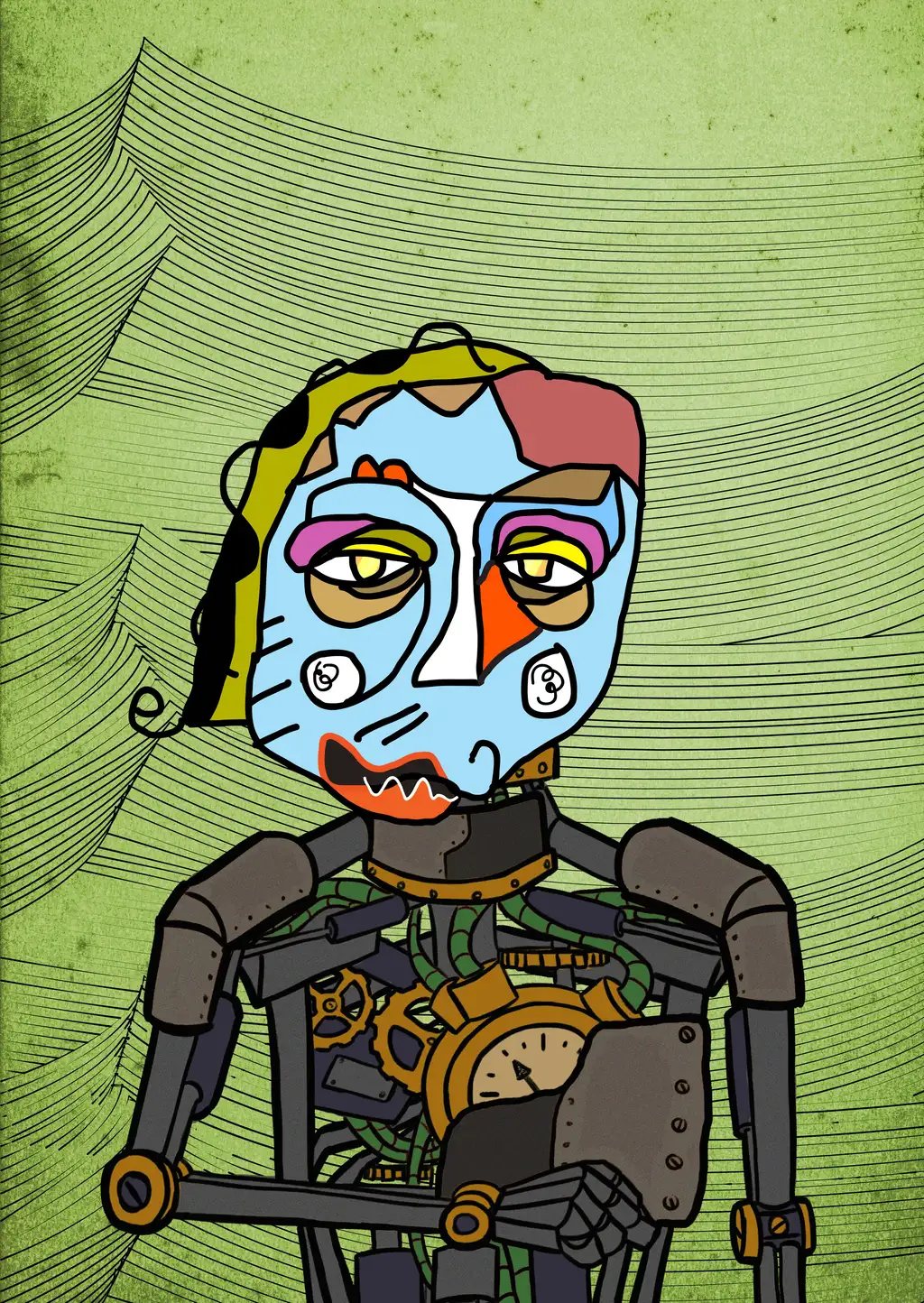 pucker up — Hashmask #11977