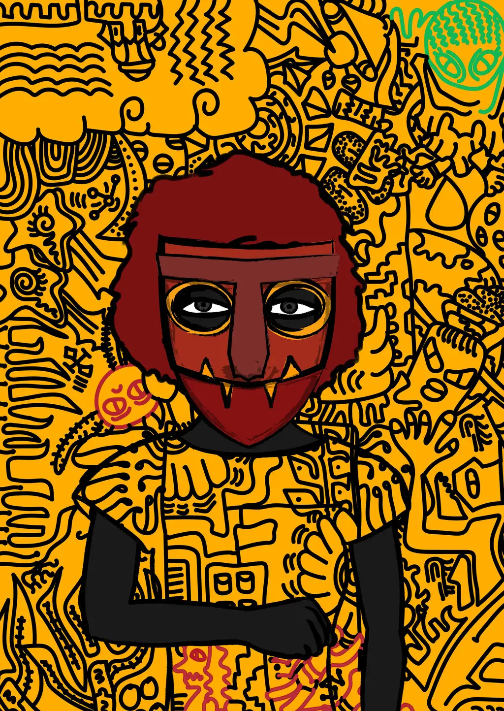 The Mataram Collection — Hashmask #12080