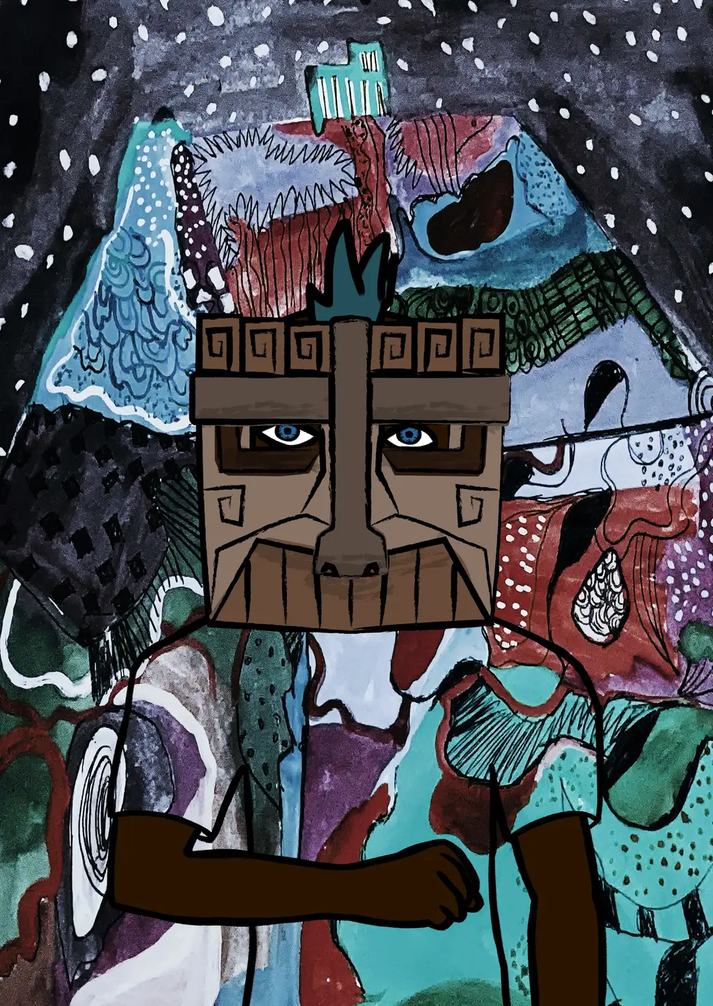 The Warrior — Hashmask #12081