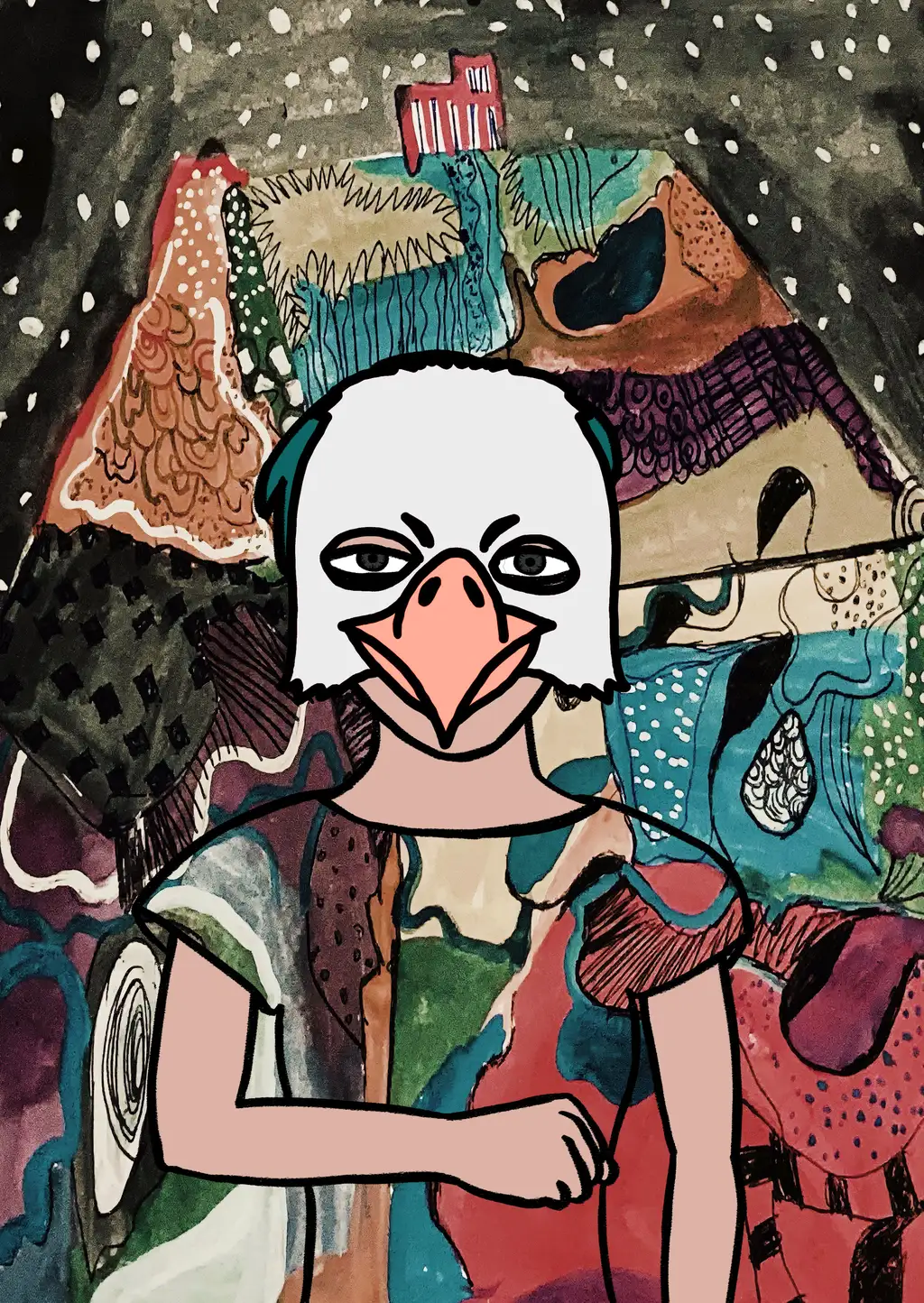 Free Dumb Eagle — Hashmask #12118