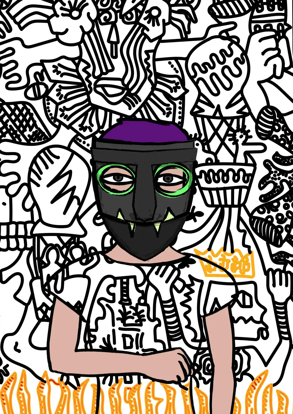 Musky Elon — Hashmask #12247