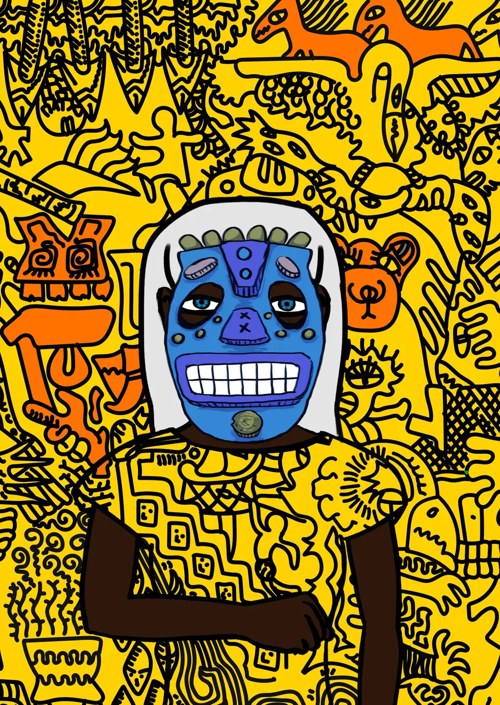 Mohammed bin Salman — Hashmask #12288