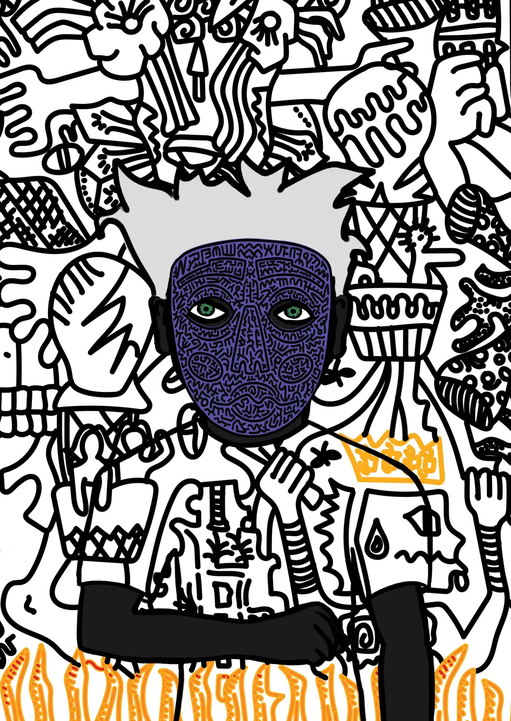Gensler The Protectoooor — Hashmask #12370