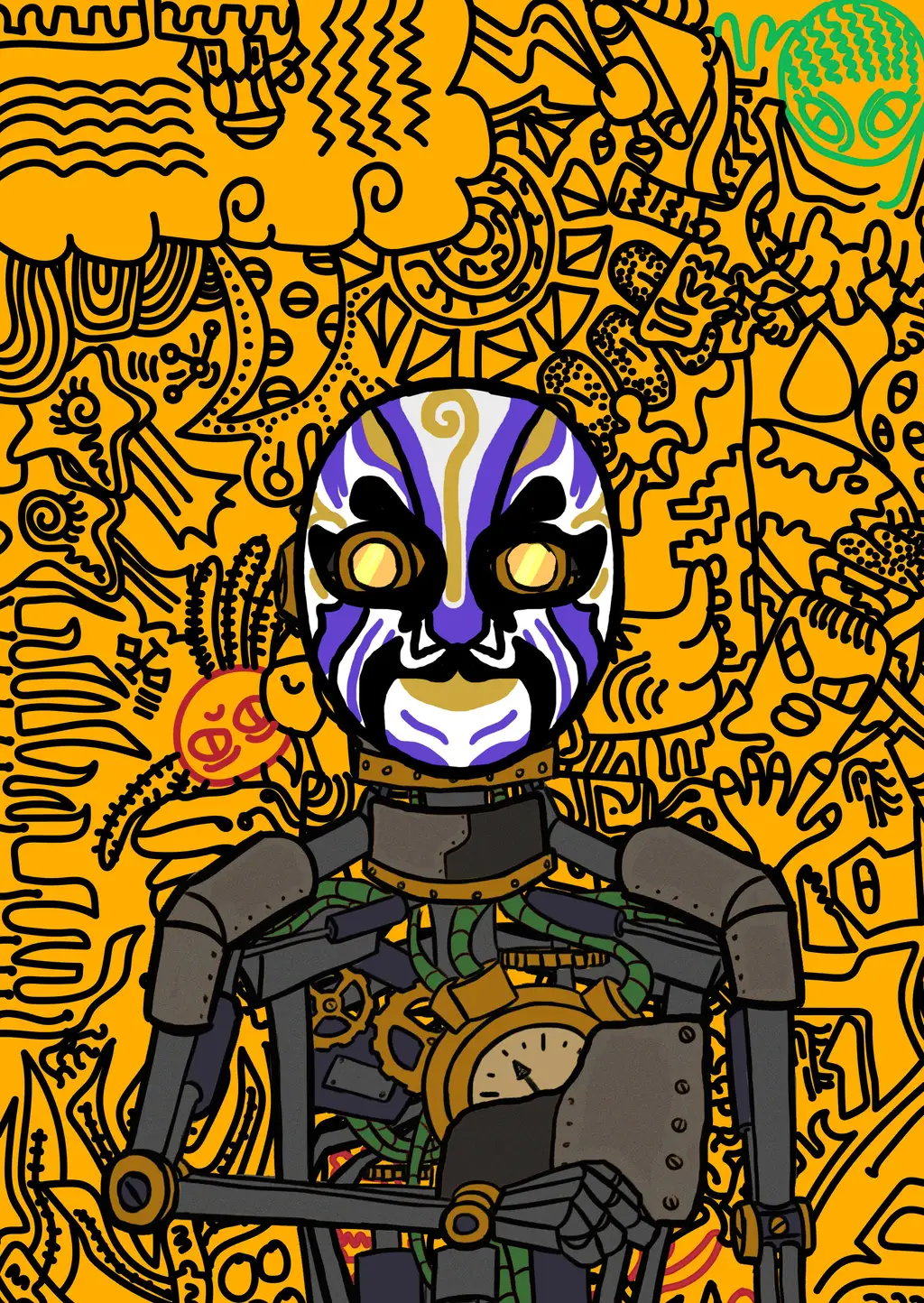 Na Xie Liao Jie — Hashmask #12459