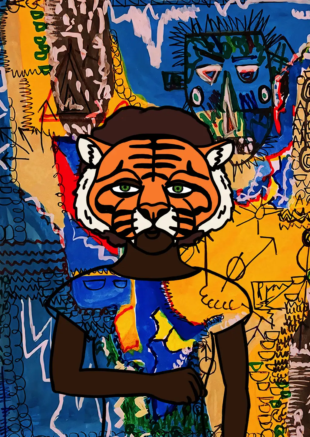 Ape strong together — Hashmask #12510