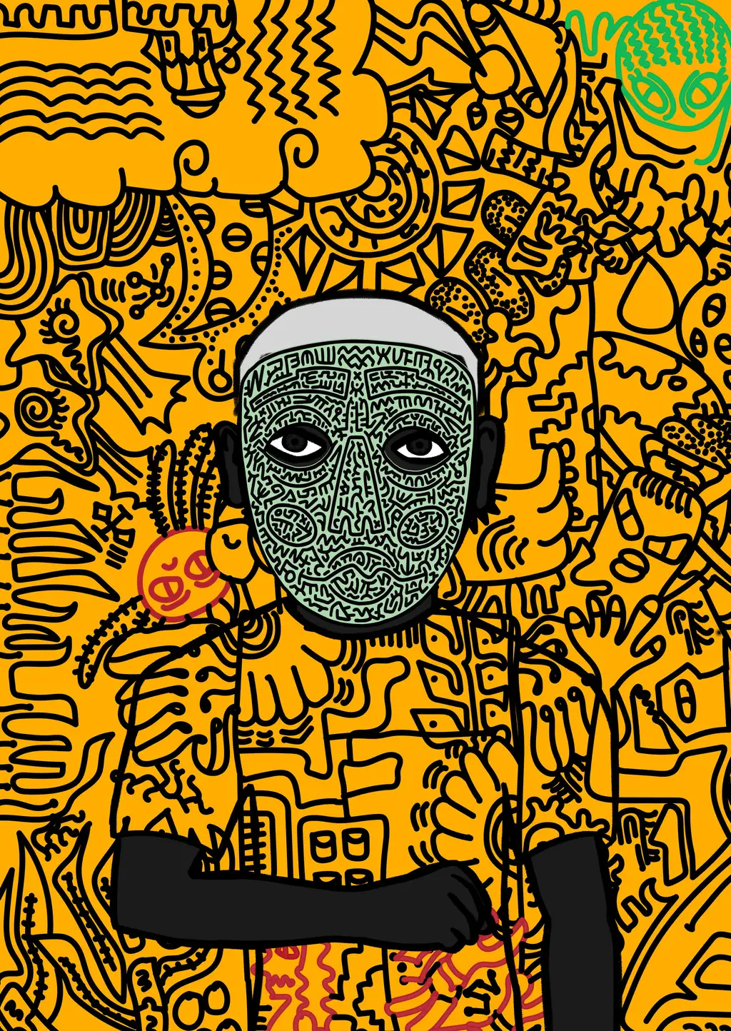 SEE THE YELLOW SEA — Hashmask #12569