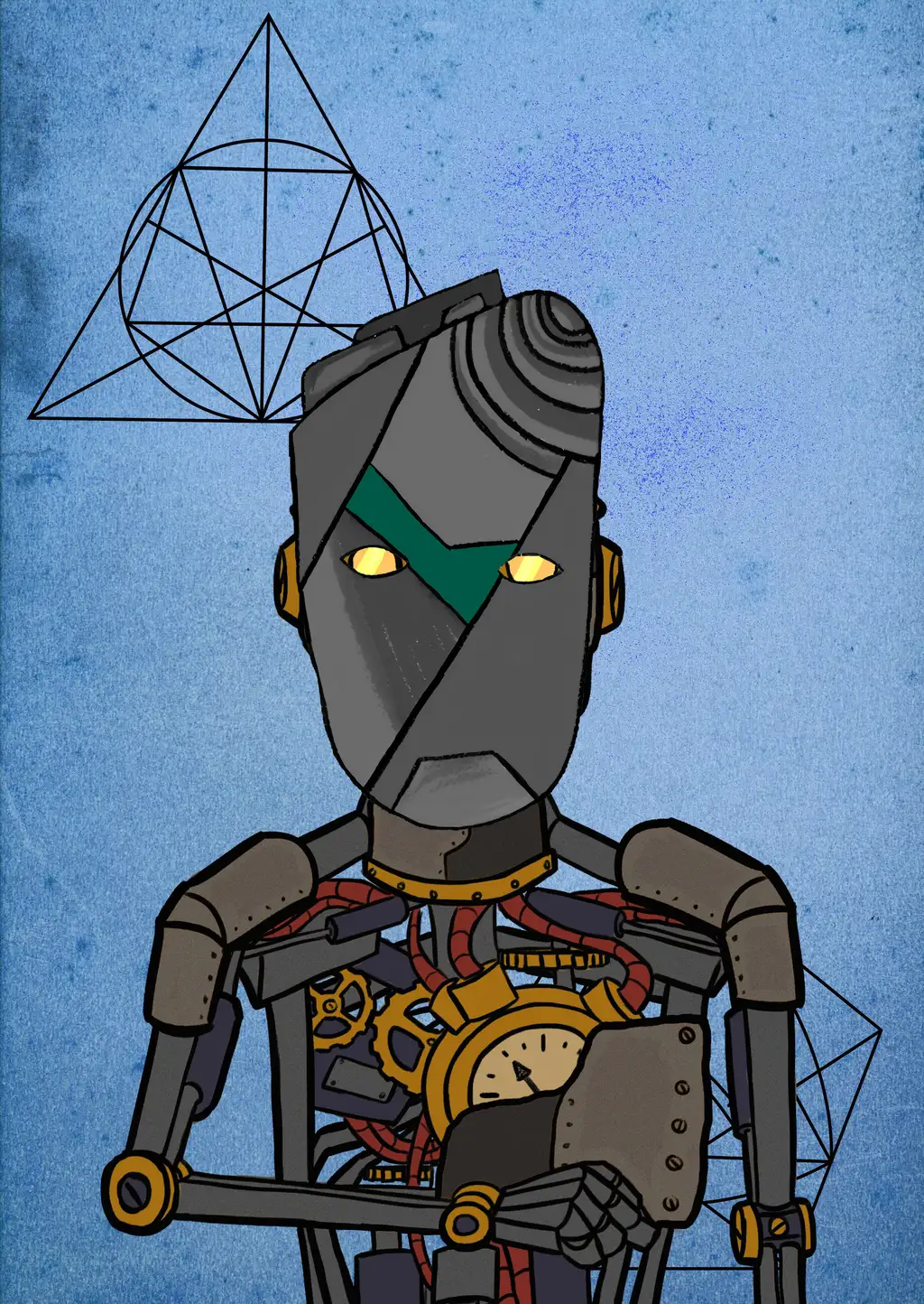 Artificial intelligence — Hashmask #6876