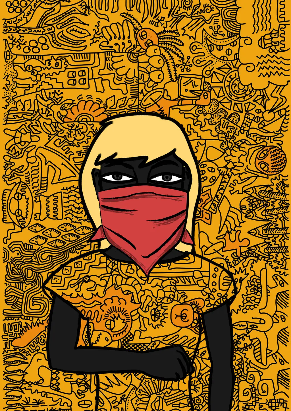 Yellow — Hashmask #12658