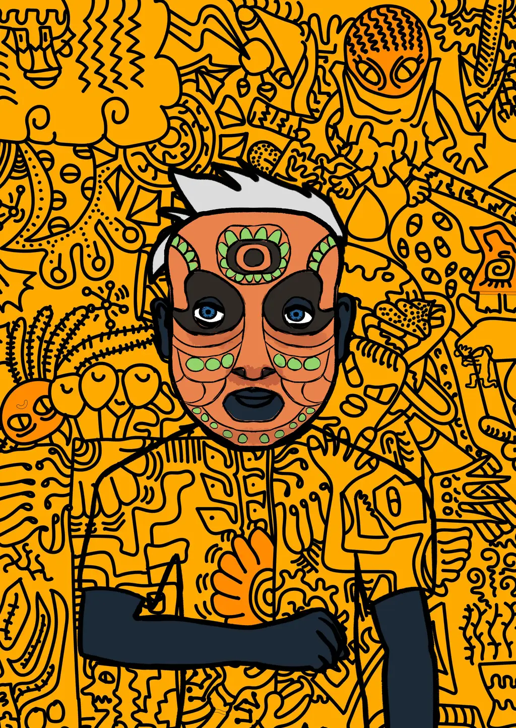 Obamask — Hashmask #12679