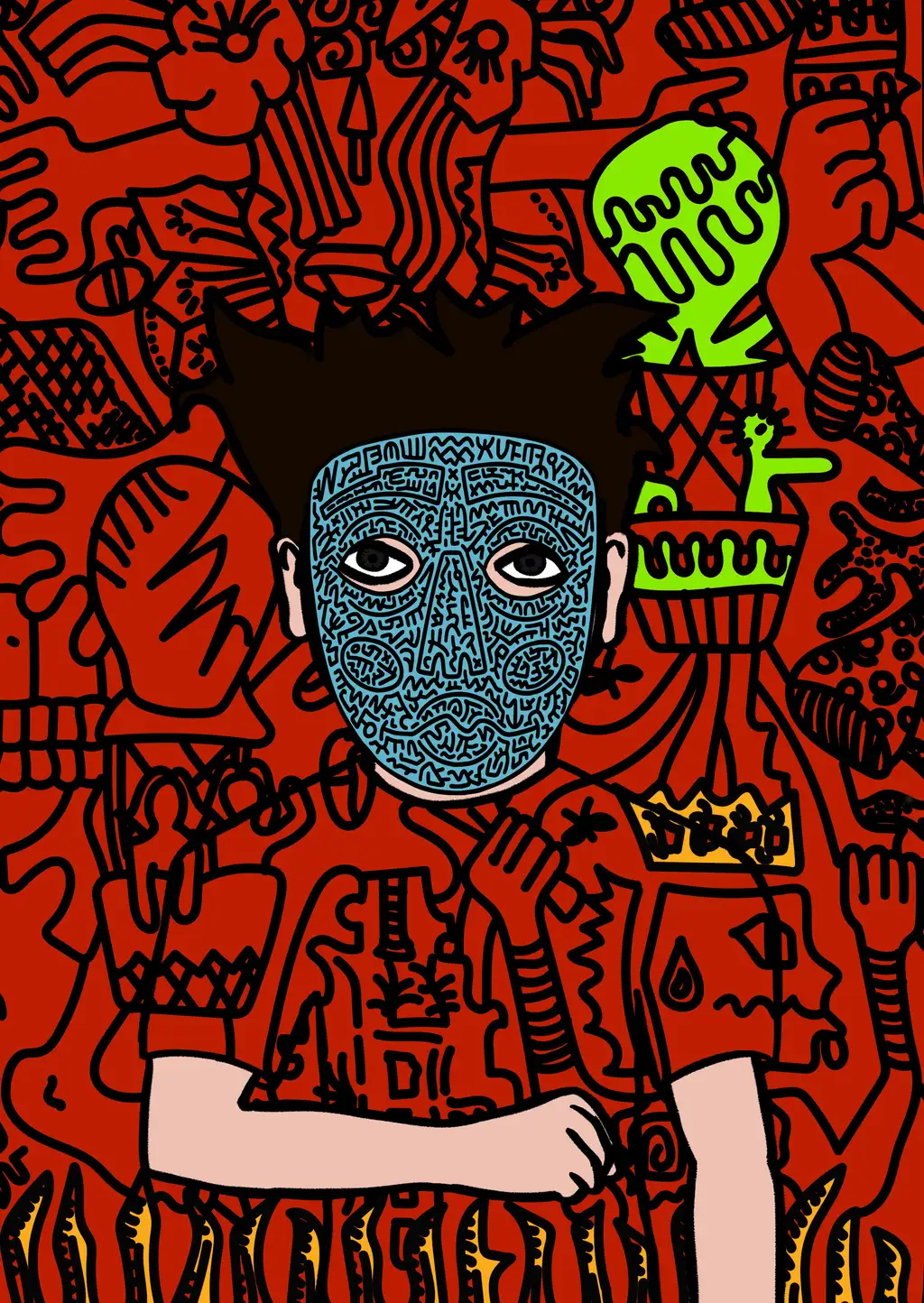 Elon Masked — Hashmask #12707