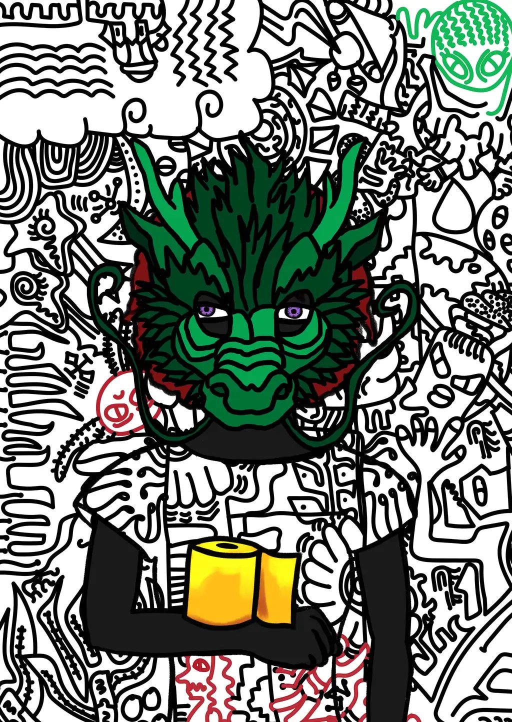 Mussolini — Hashmask #12731