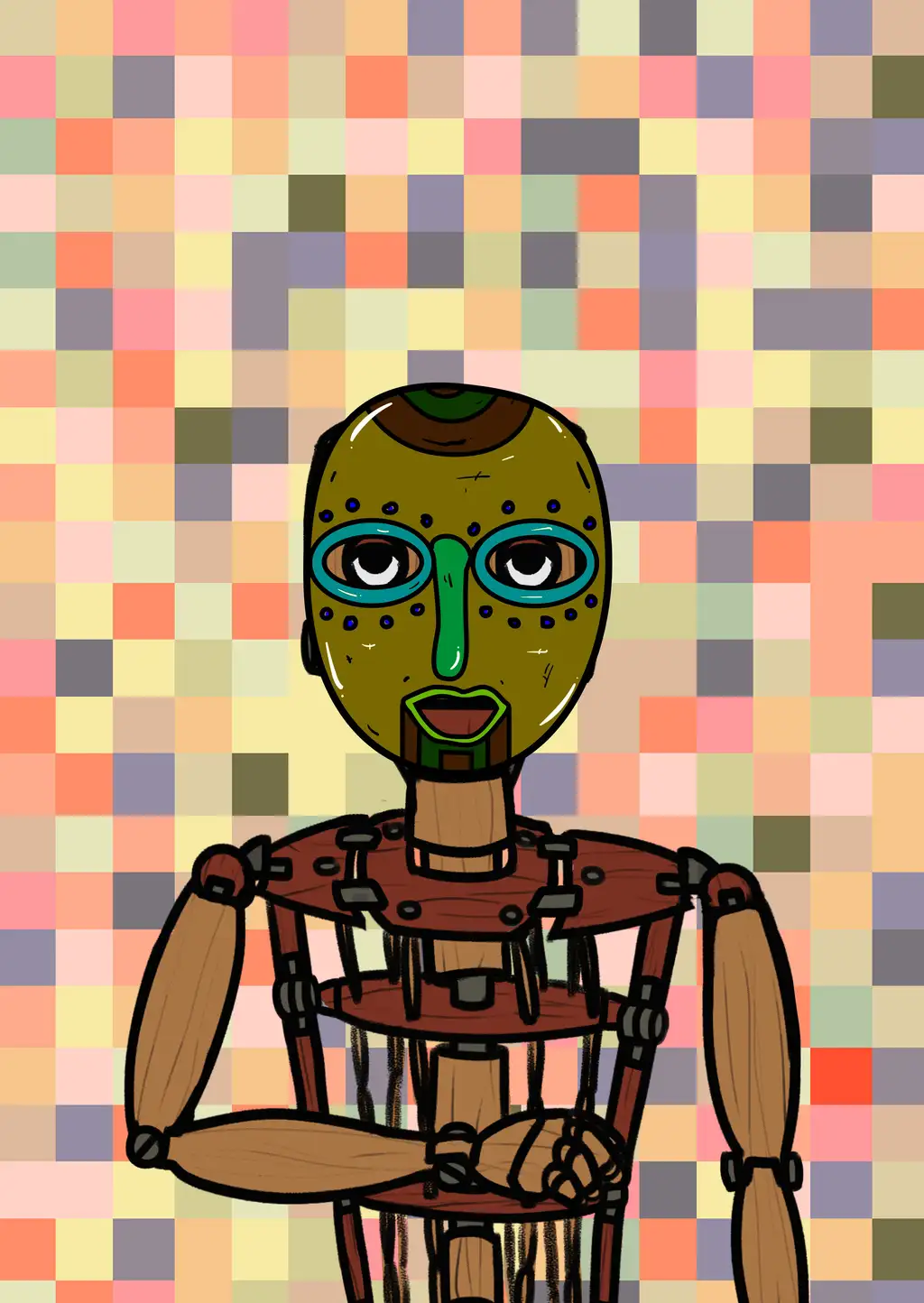 Oceania — Hashmask #12742