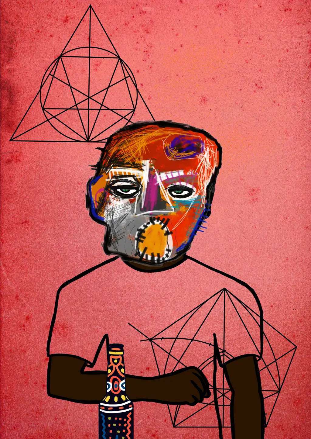 Spectator or Protagonist — Hashmask #12845