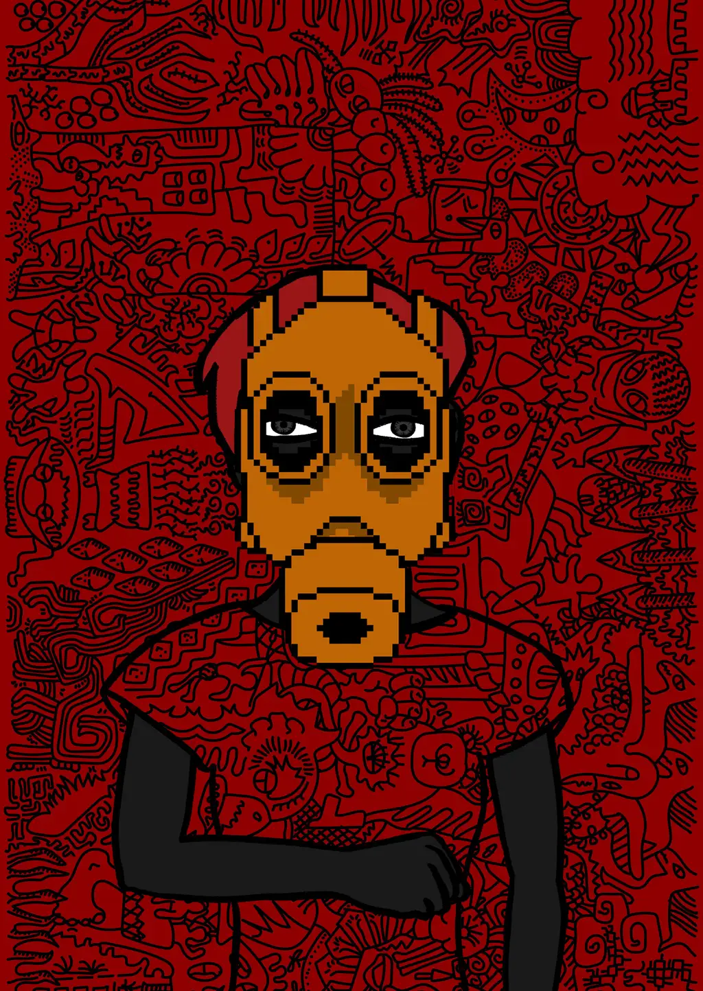 Gashmask 2k — Hashmask #12924