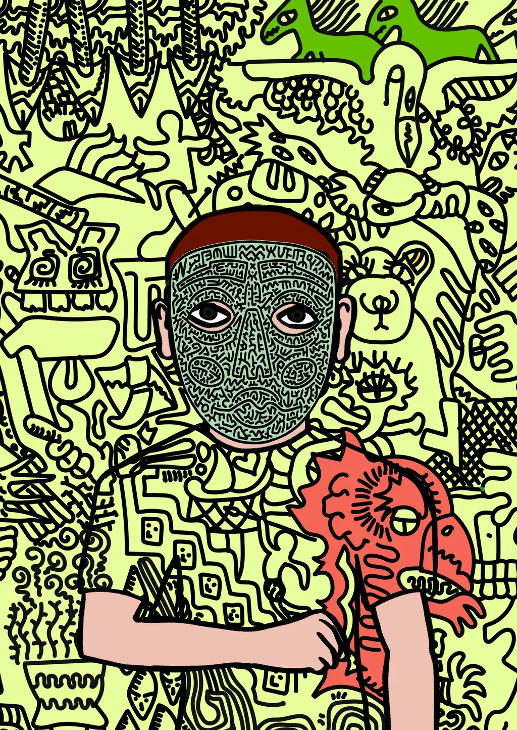 Ace of Hearts — Hashmask #13038