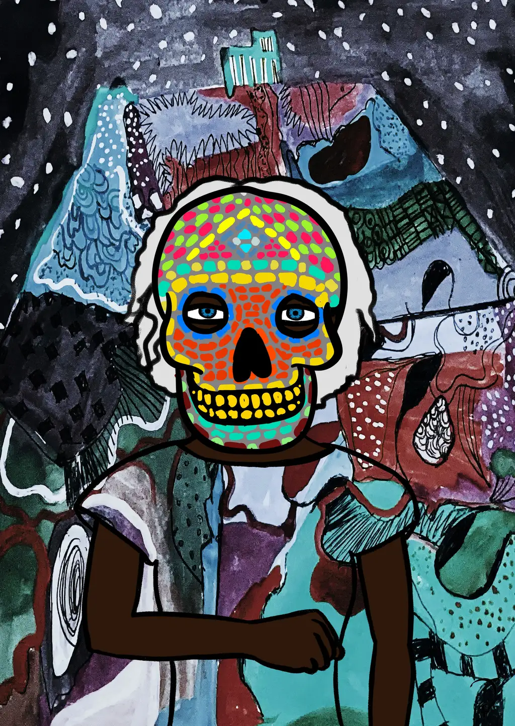 Aztec Goddess Coatlicue — Hashmask #13237