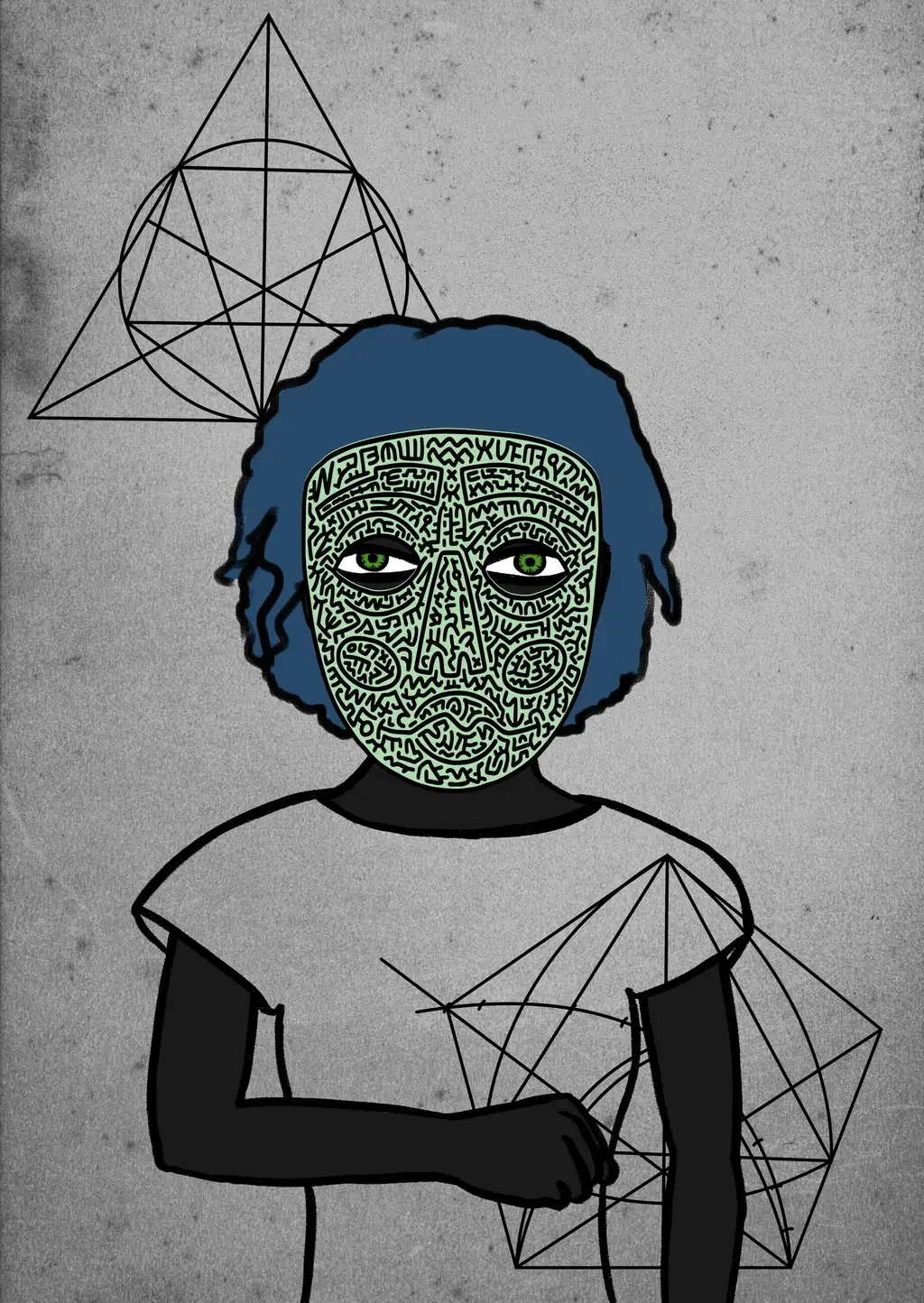 punk 18 — Hashmask #13301