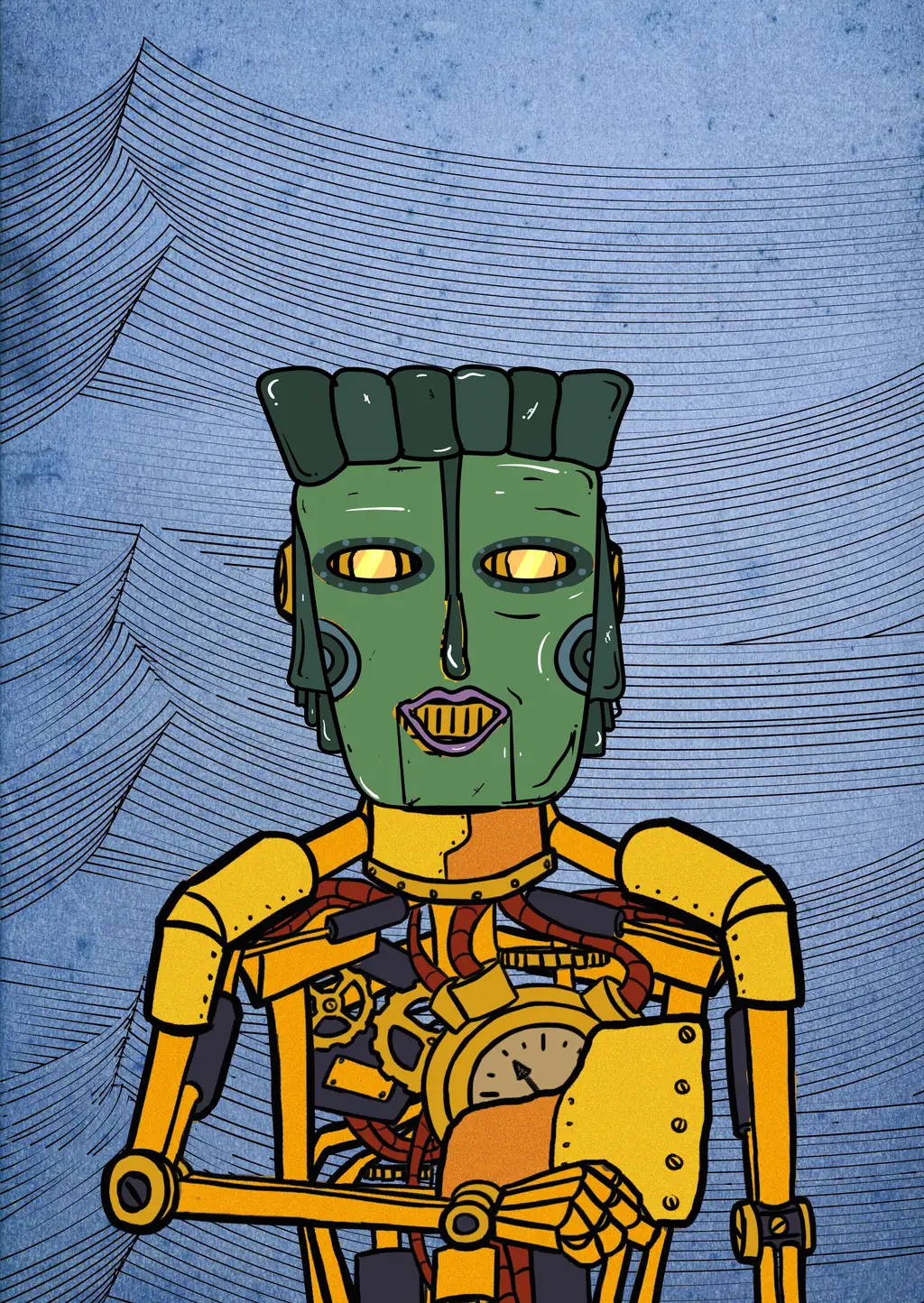 Goldfinger — Hashmask #13335