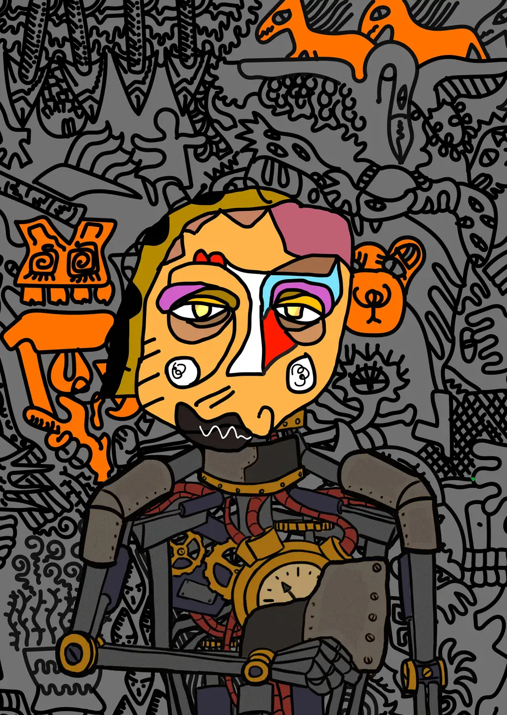 This Is Fine — Hashmask #13365