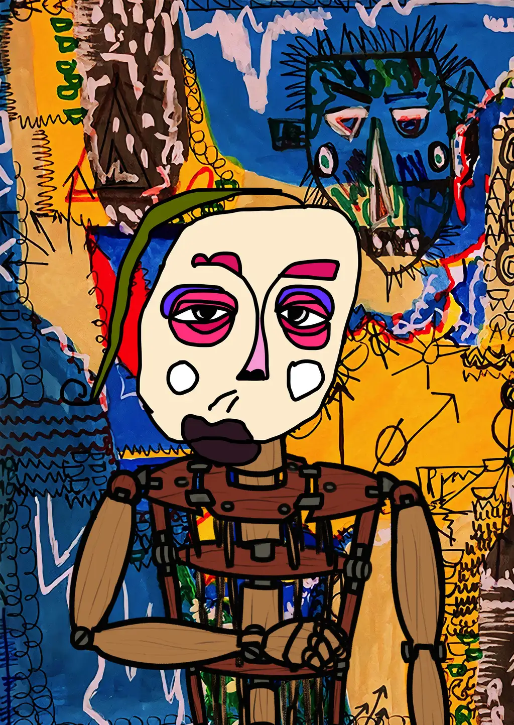 Human Mask — Hashmask #13376