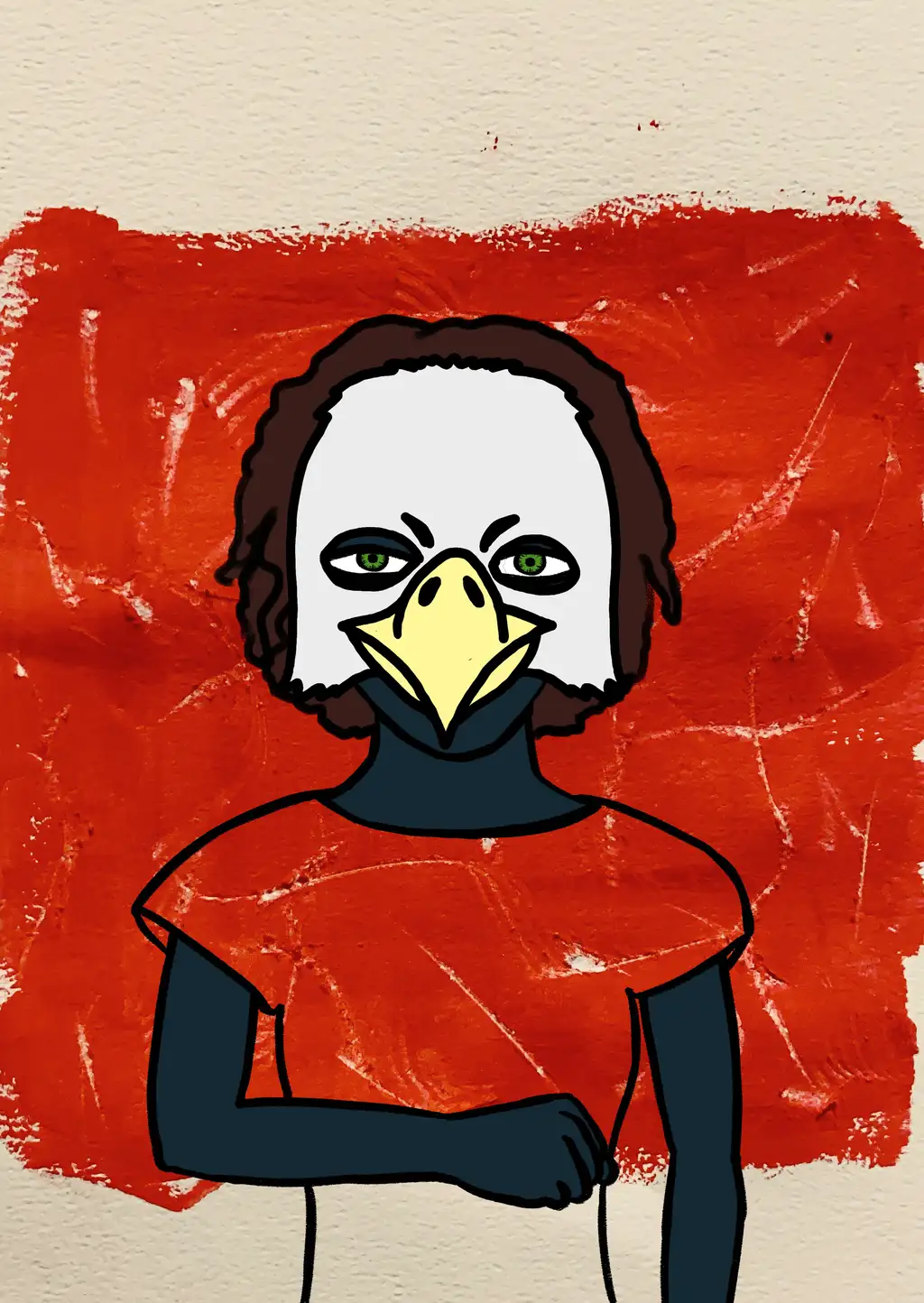 Red Alert — Hashmask #13554