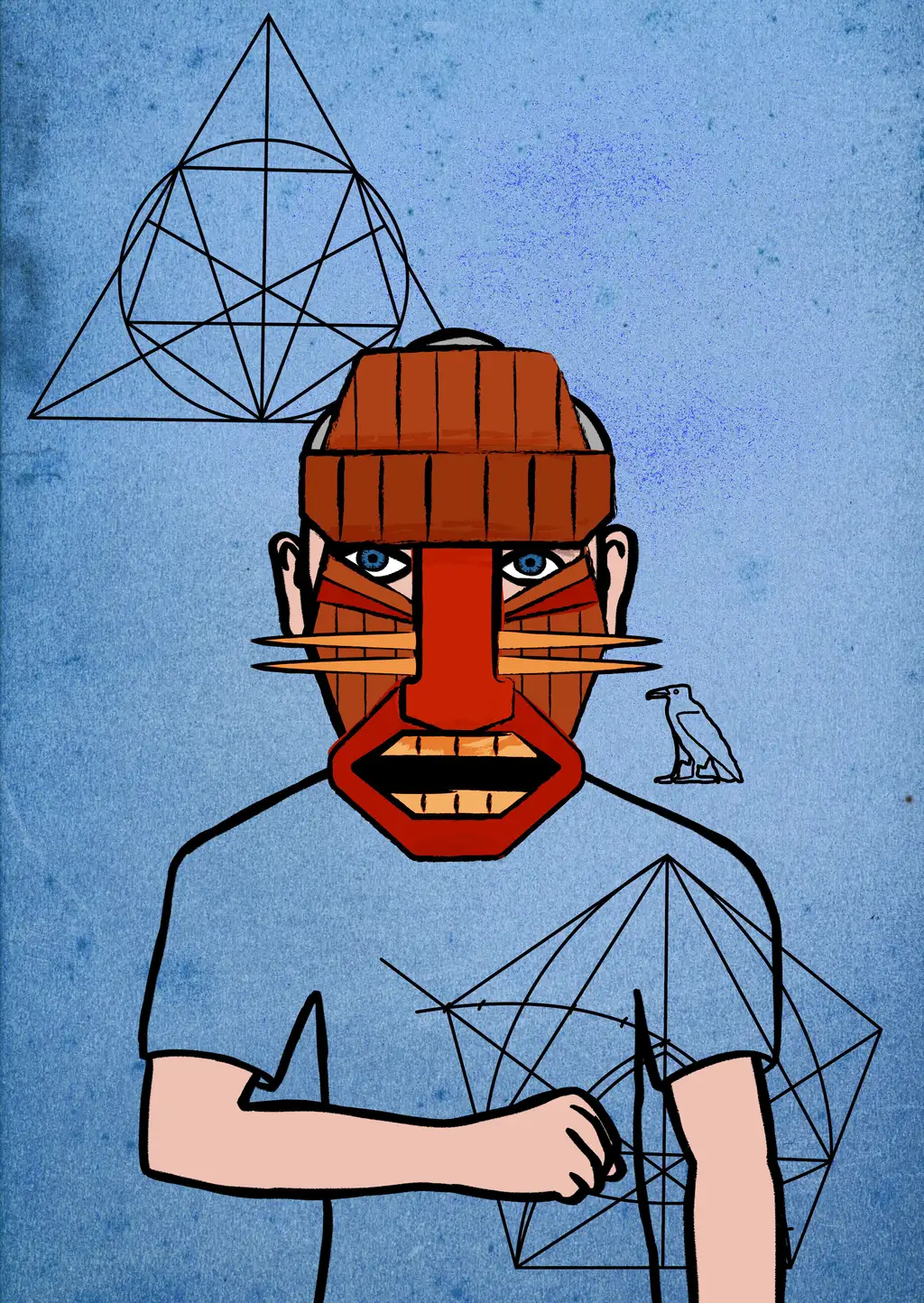 Egyptian vulture — Hashmask #13606