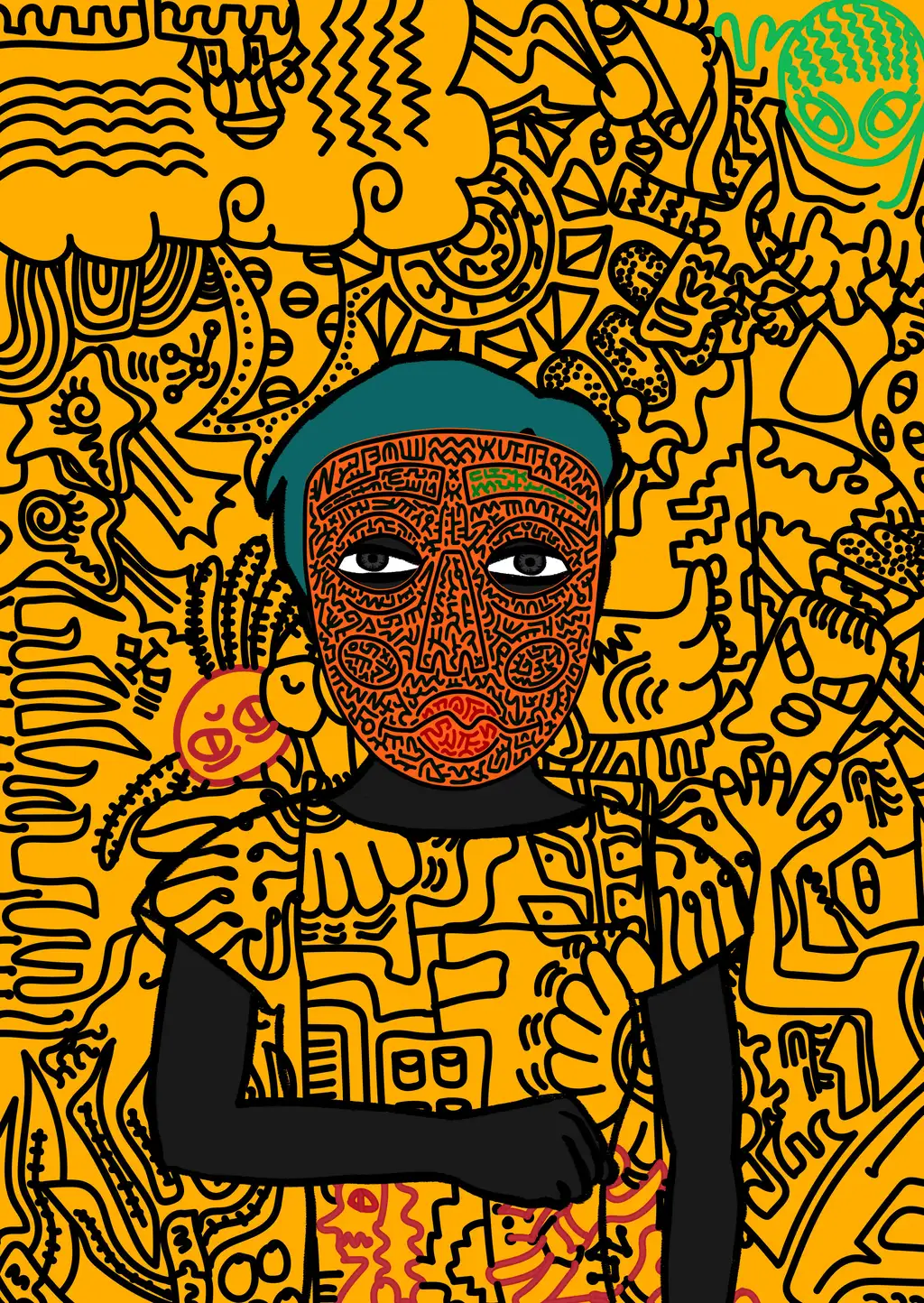 The Princess and the Pepe — Hashmask #13635