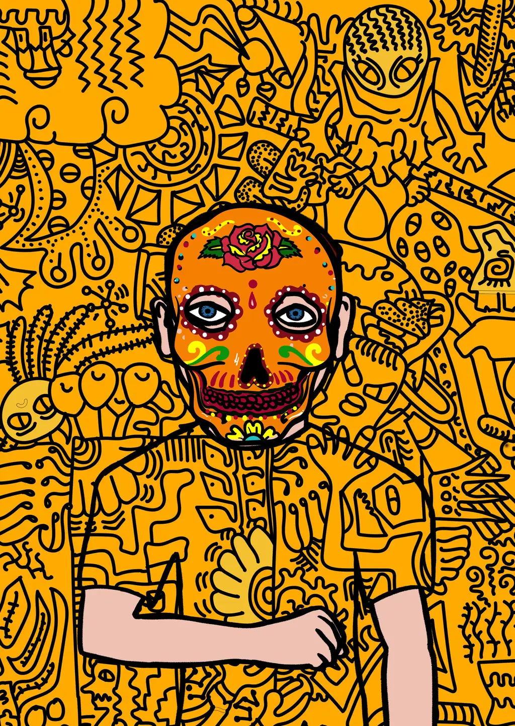 Mr Blue Eyes — Hashmask #13660