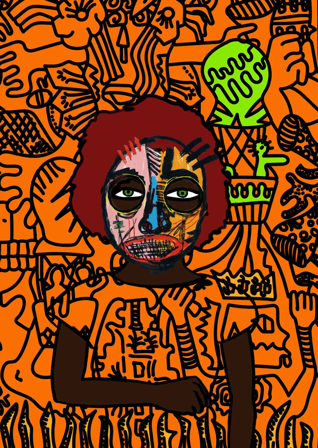 Hustler — Hashmask #13736