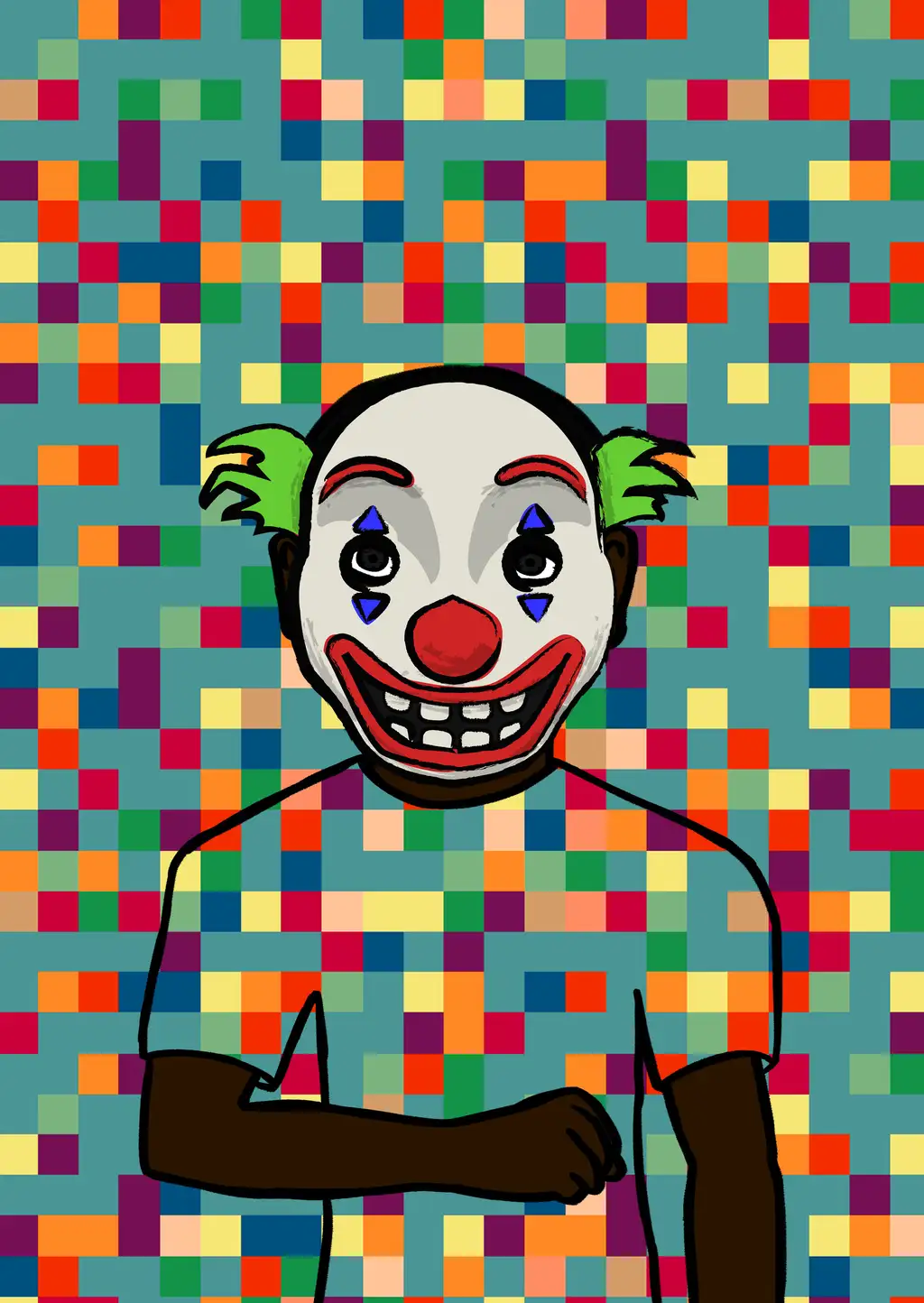 The Gambler — Hashmask #6994