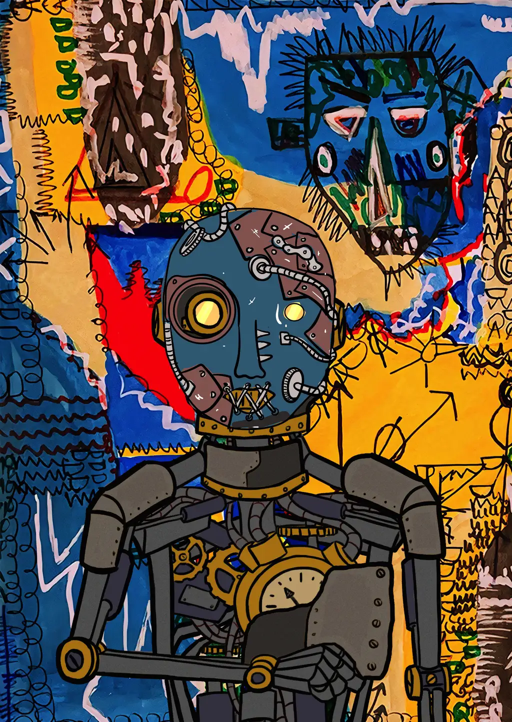 The Robot — Hashmask #13784