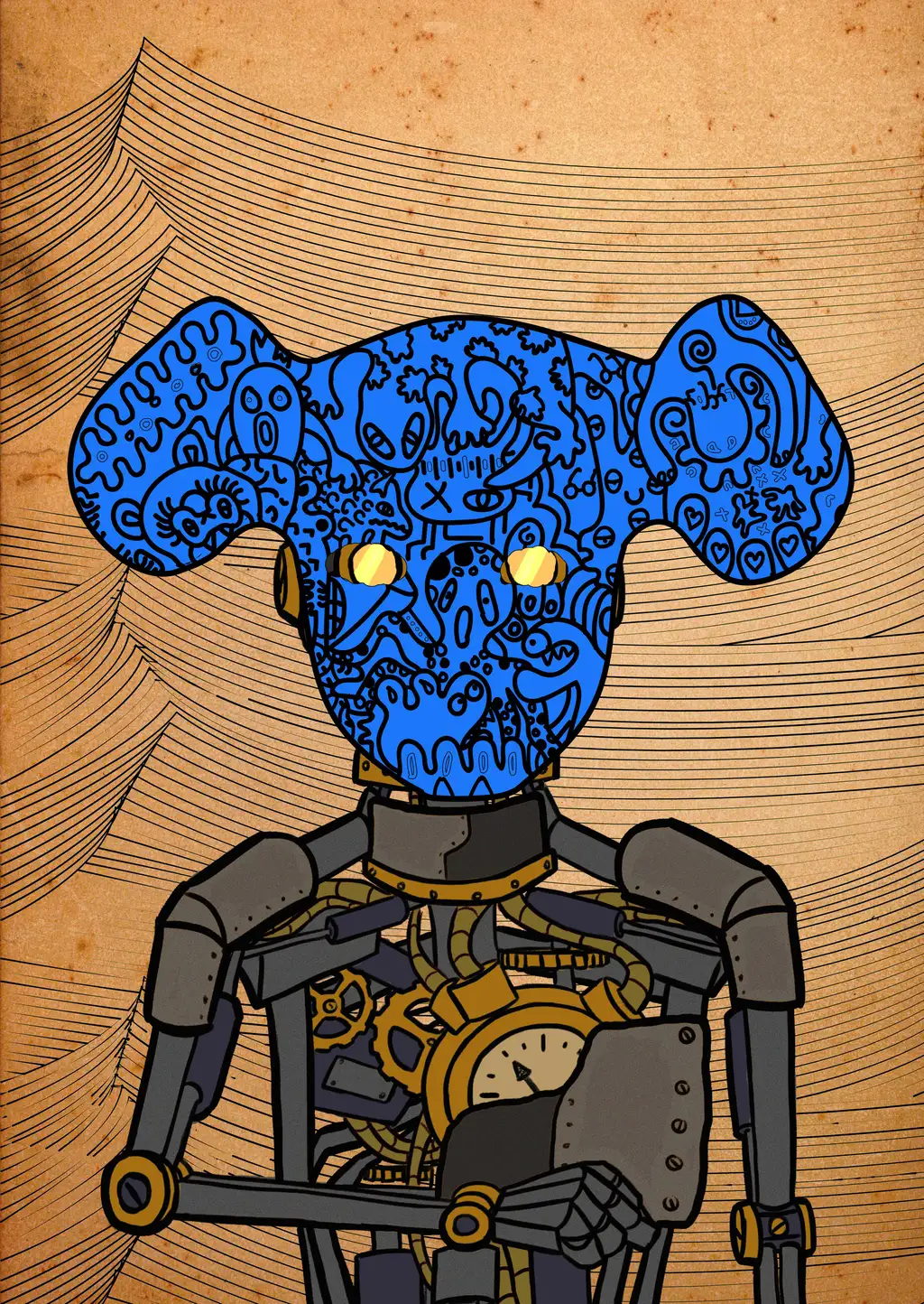 Poxaly OOOGA OSenusret — Hashmask #13898