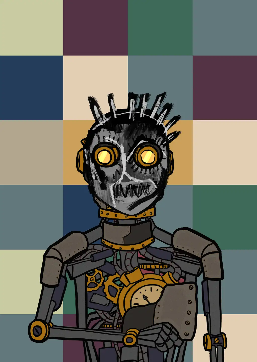 Real Steel Atom — Hashmask #13946