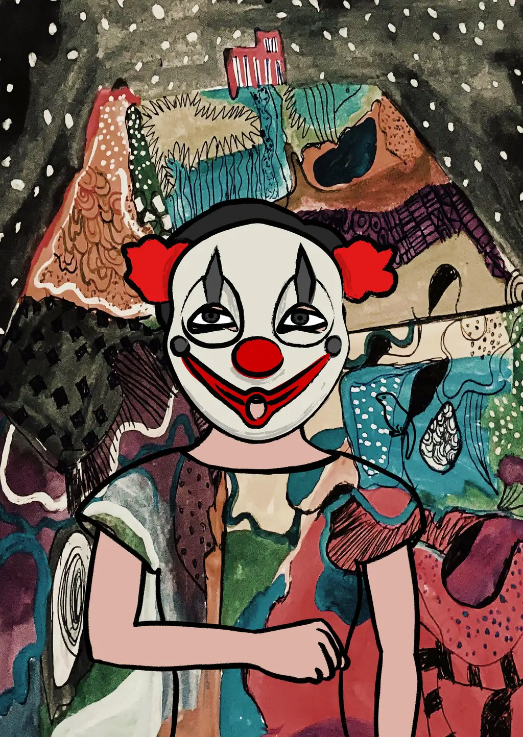 Bank of Americlown — Hashmask #14016
