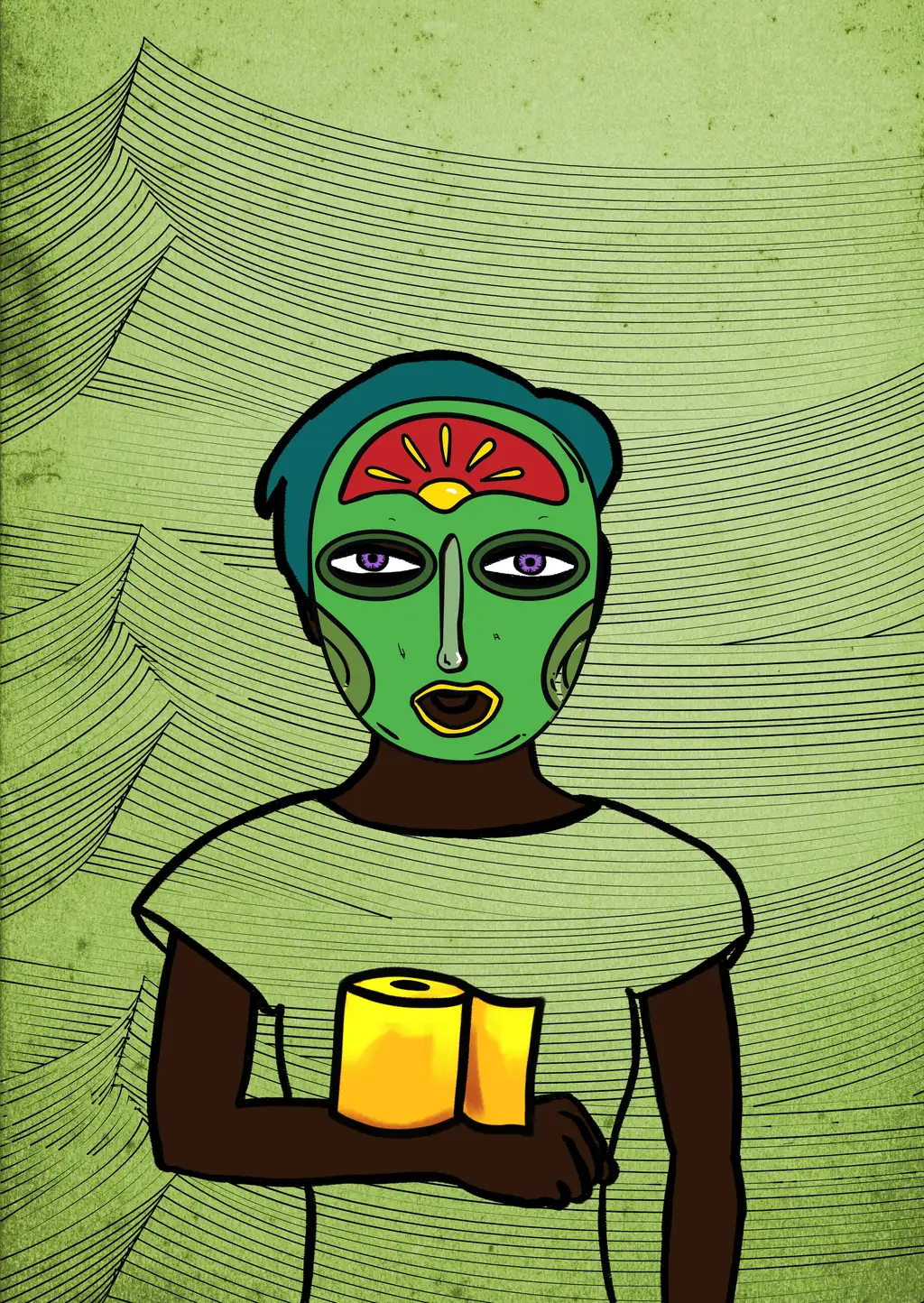 Golden Brown — Hashmask #14165