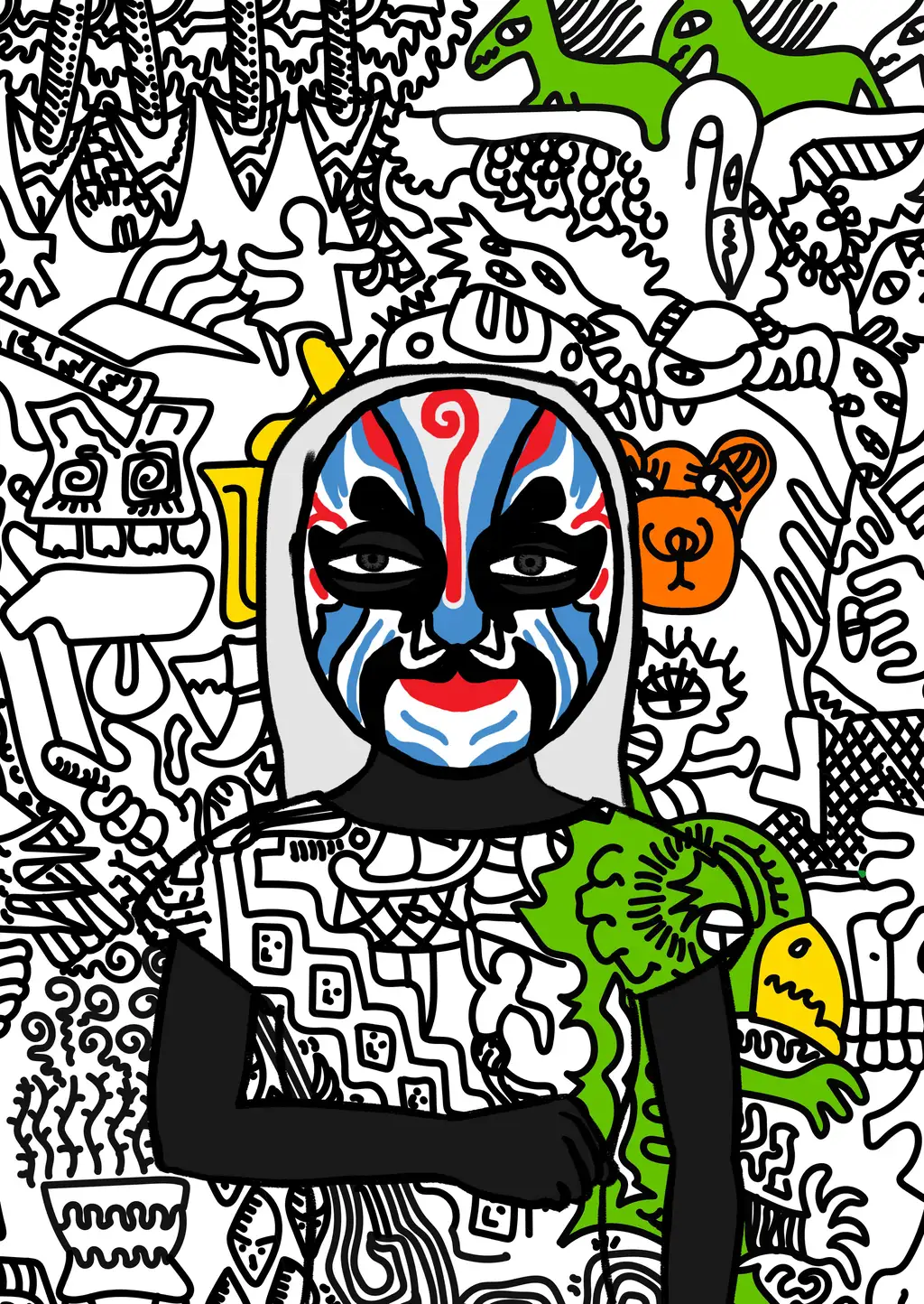 LADY — Hashmask #14221
