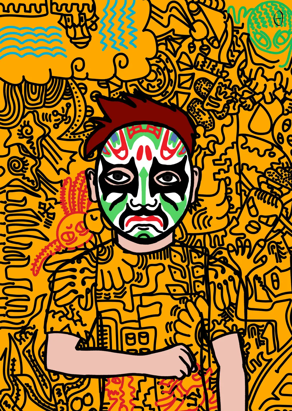 The Loki Mask — Hashmask #14261