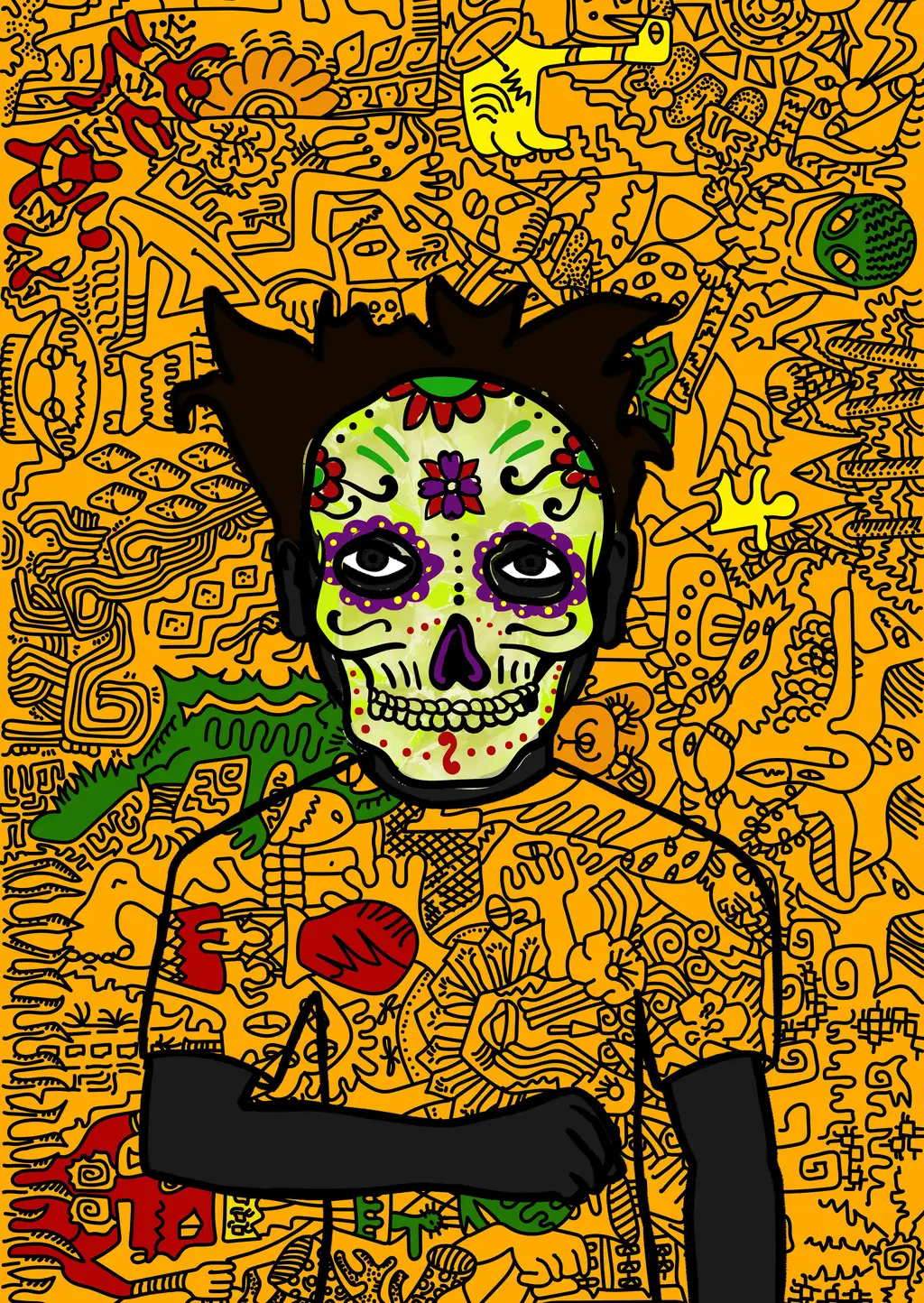Ten of Hearts — Hashmask #14265