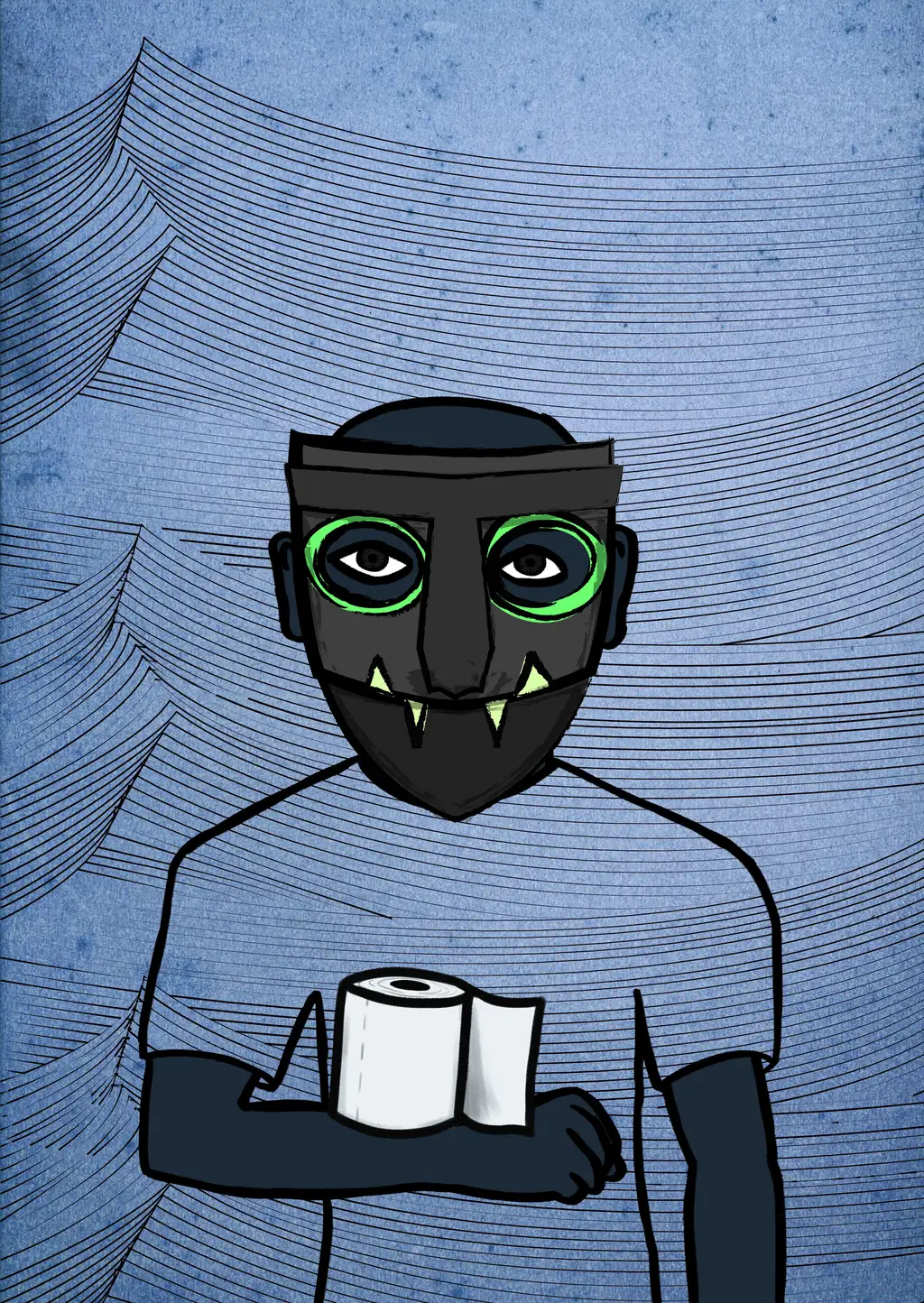 In 2020 TP was scarce — Hashmask #14284