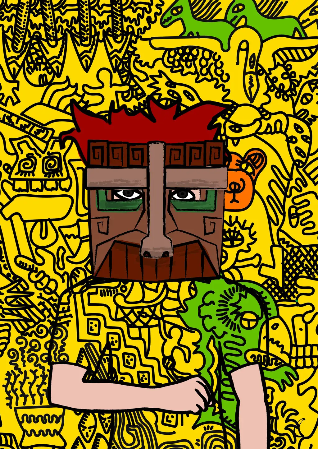 gen OOOGA OSenusret OLUEY — Hashmask #14300