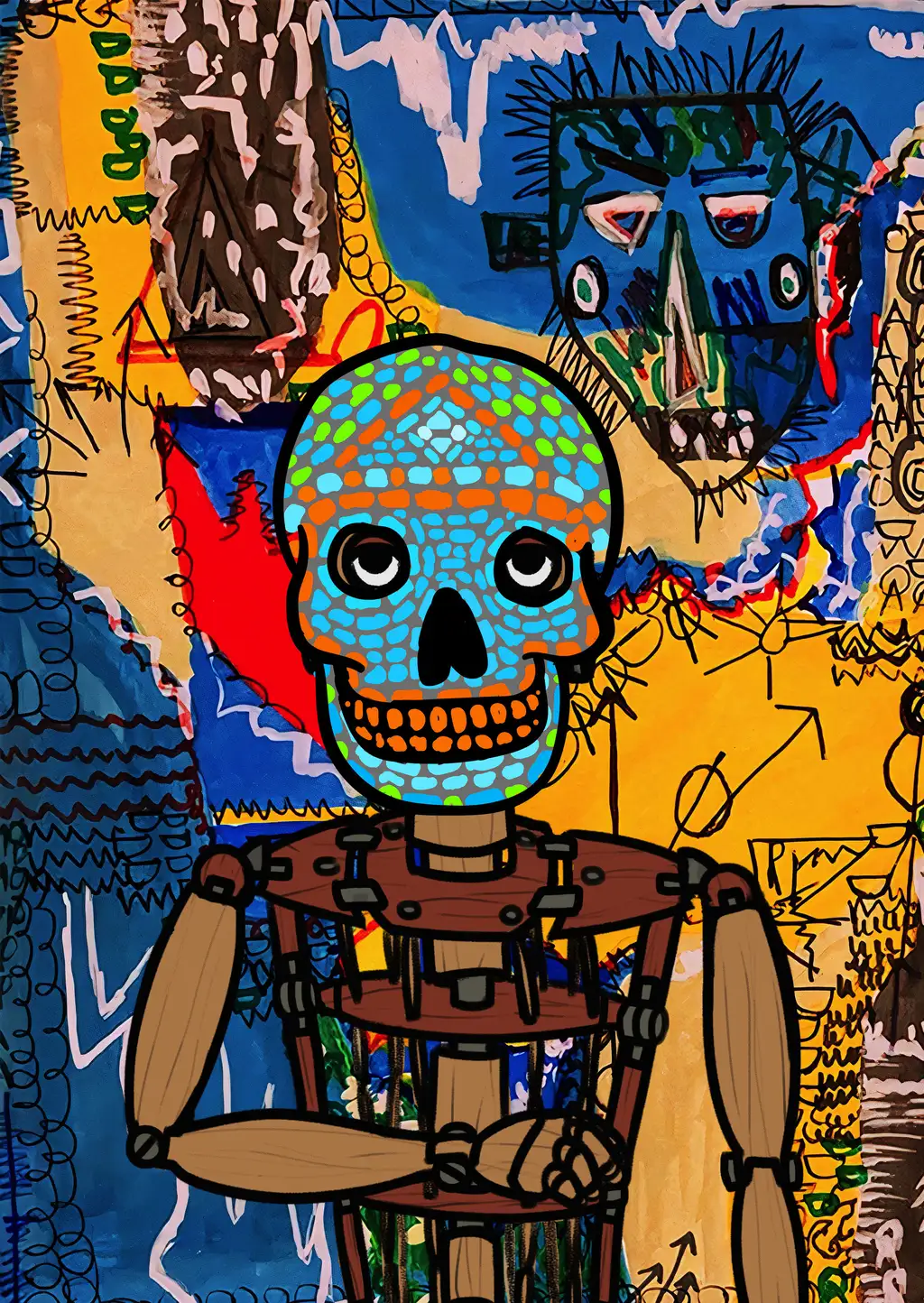 Scull — Hashmask #7051