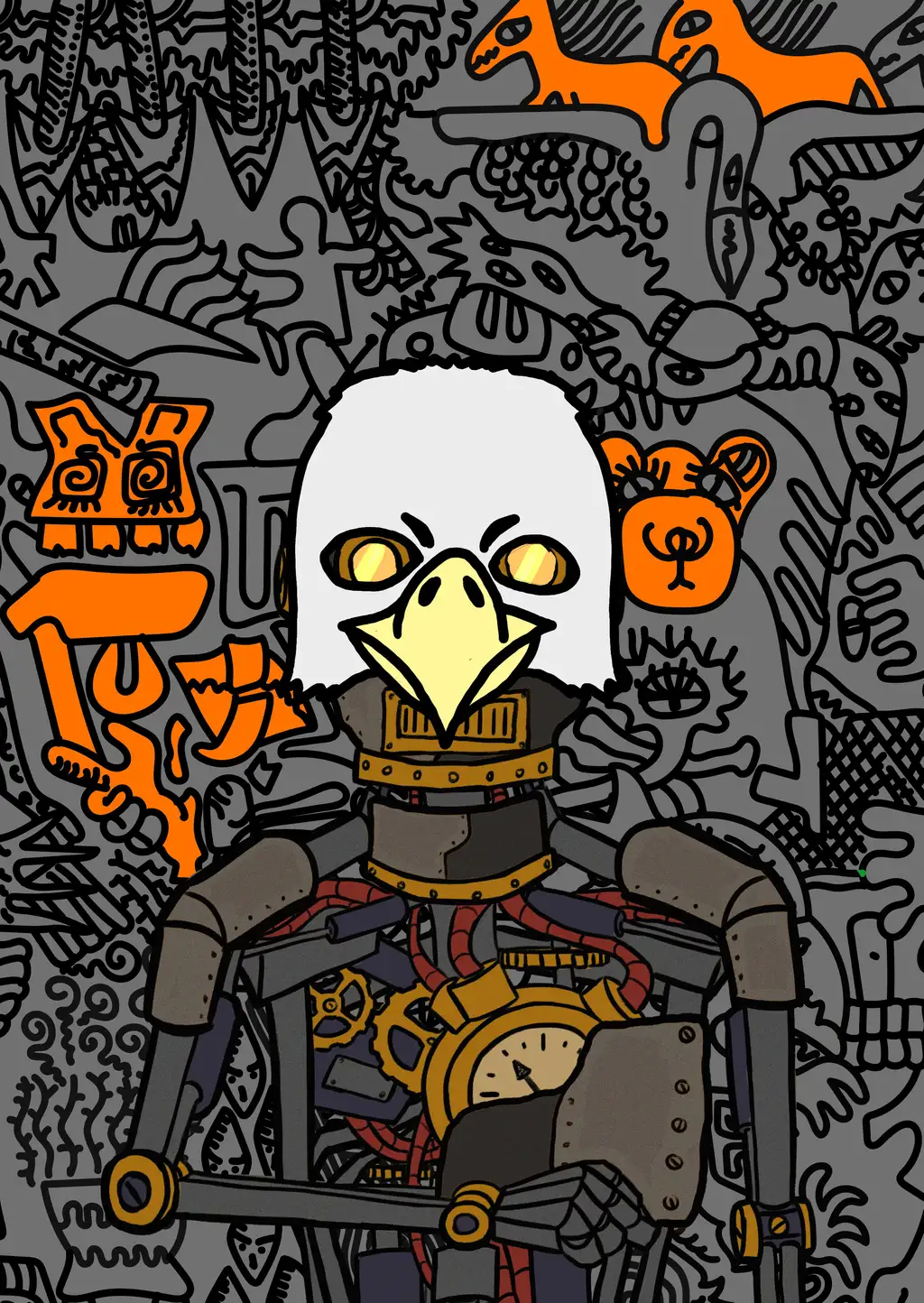 the AMERICAN dream — Hashmask #14338