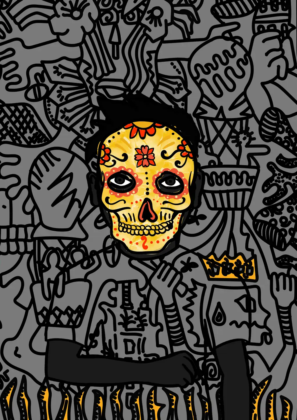 shi OOOGA OSenusret OMNDK — Hashmask #14344