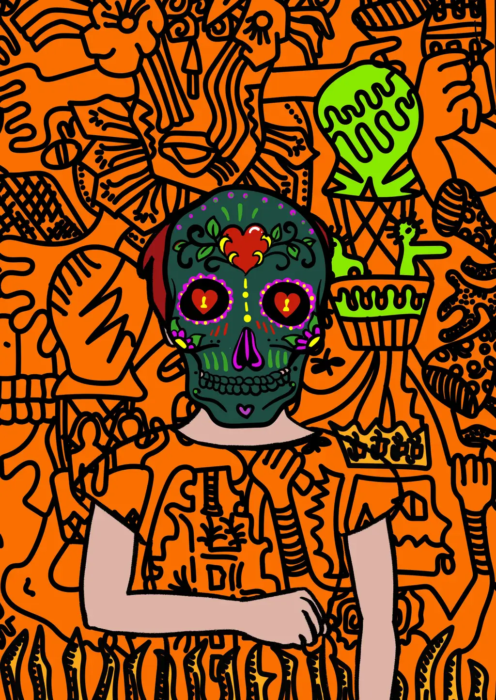 Curious George — Hashmask #14347