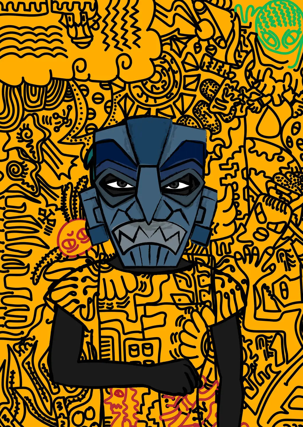 John Wicked — Hashmask #14354