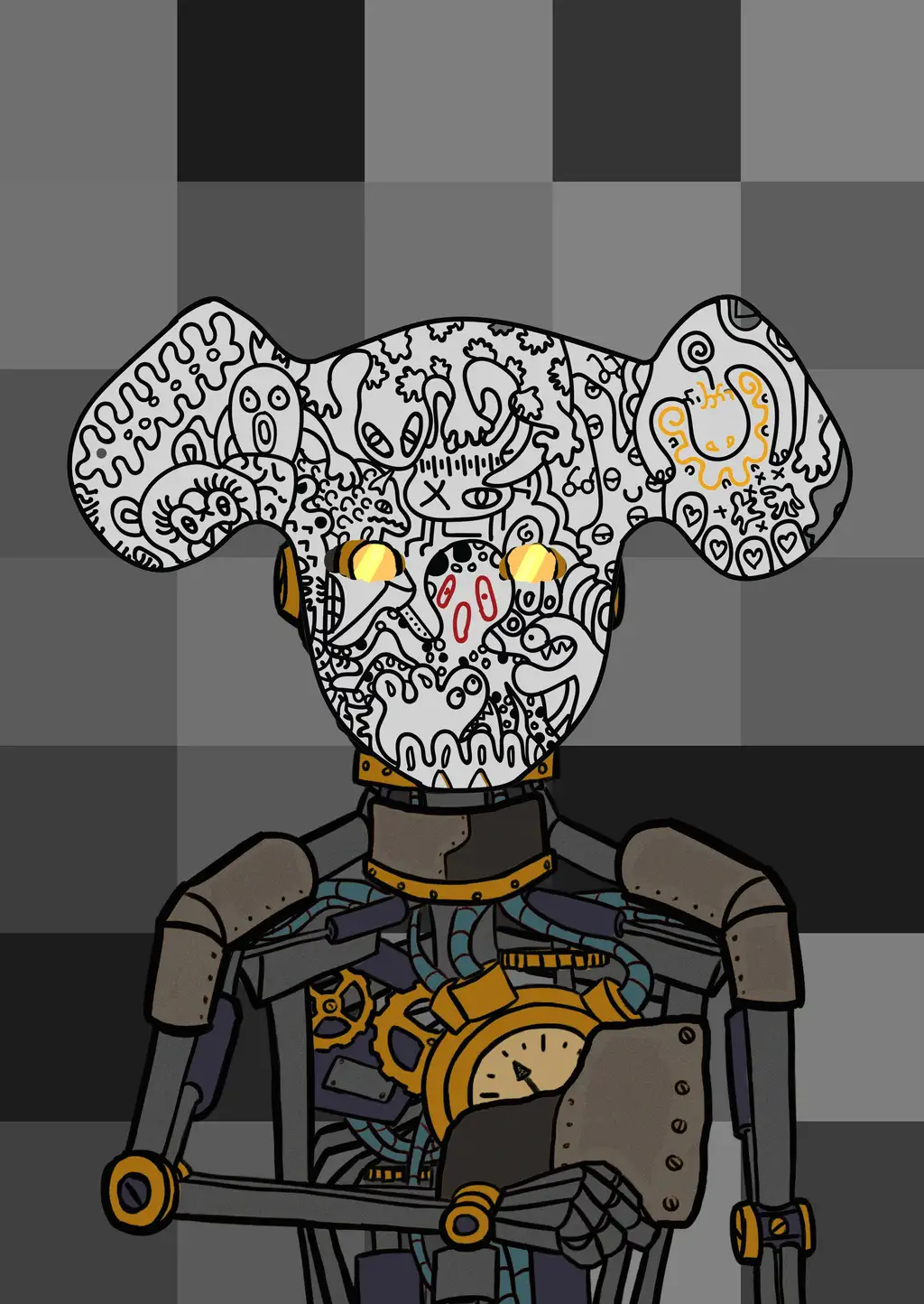 The Ethereum God — Hashmask #14365