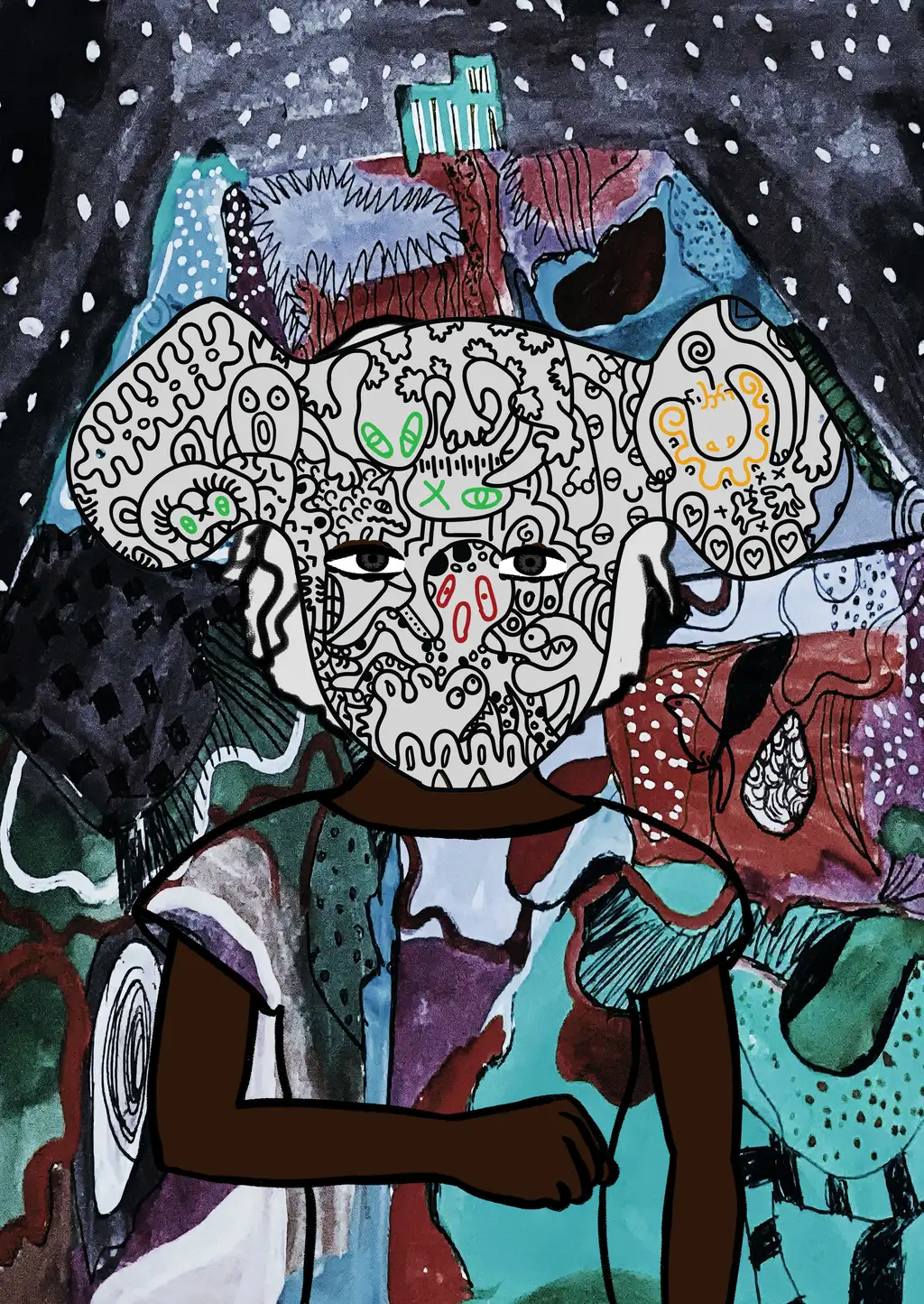 embrace the process — Hashmask #14375